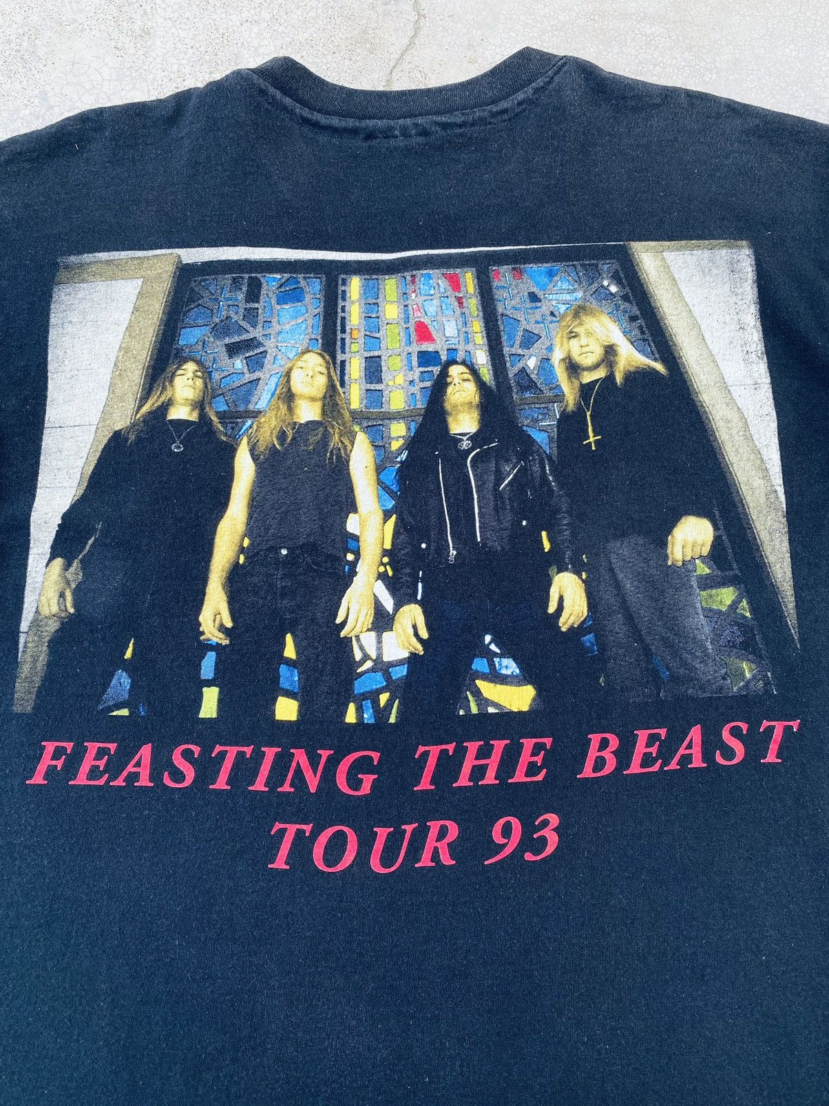 Band Tees True Vintage 90s Deicide Amon Death Metal Band Tees Size US XL / EU 56 / 4 - 4 Thumbnail