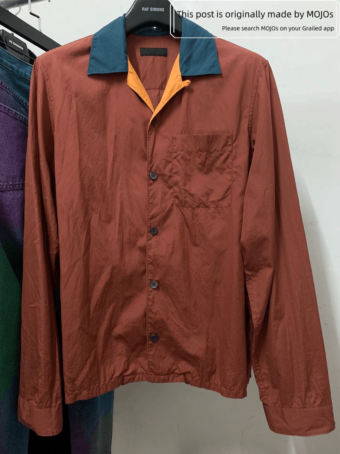 Prada Prada Joint Color Shirt Jacket Size US L / EU 52-54 / 3 - 1 Thumbnail