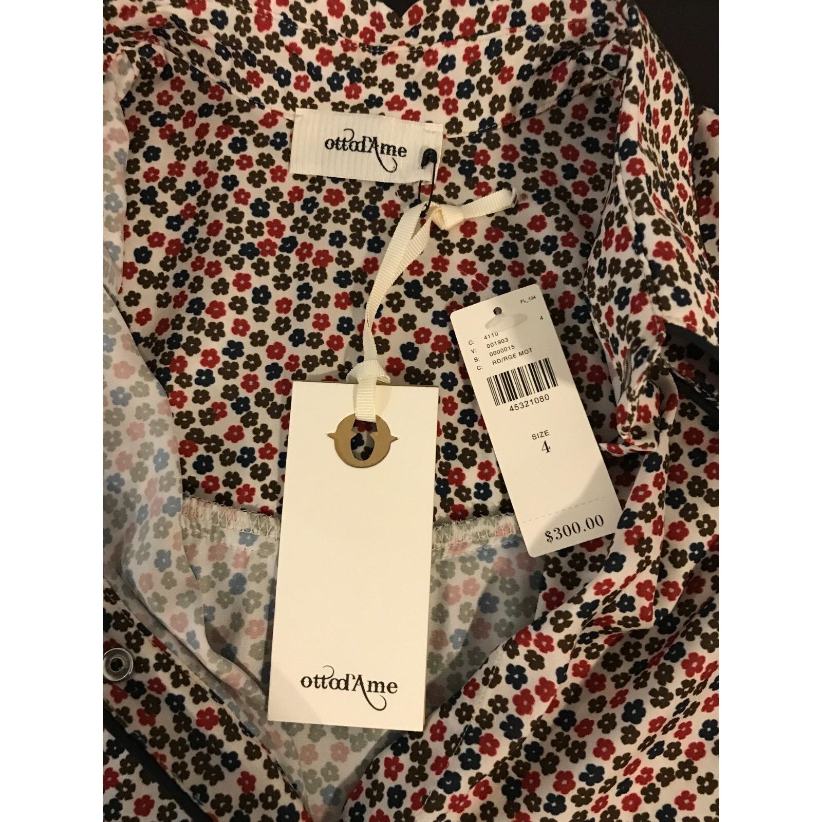 Anthropologie Anthropologie ottod'Ame Floral Western Buttondown Blouse Size S / US 4 / IT 40 - 8 Thumbnail