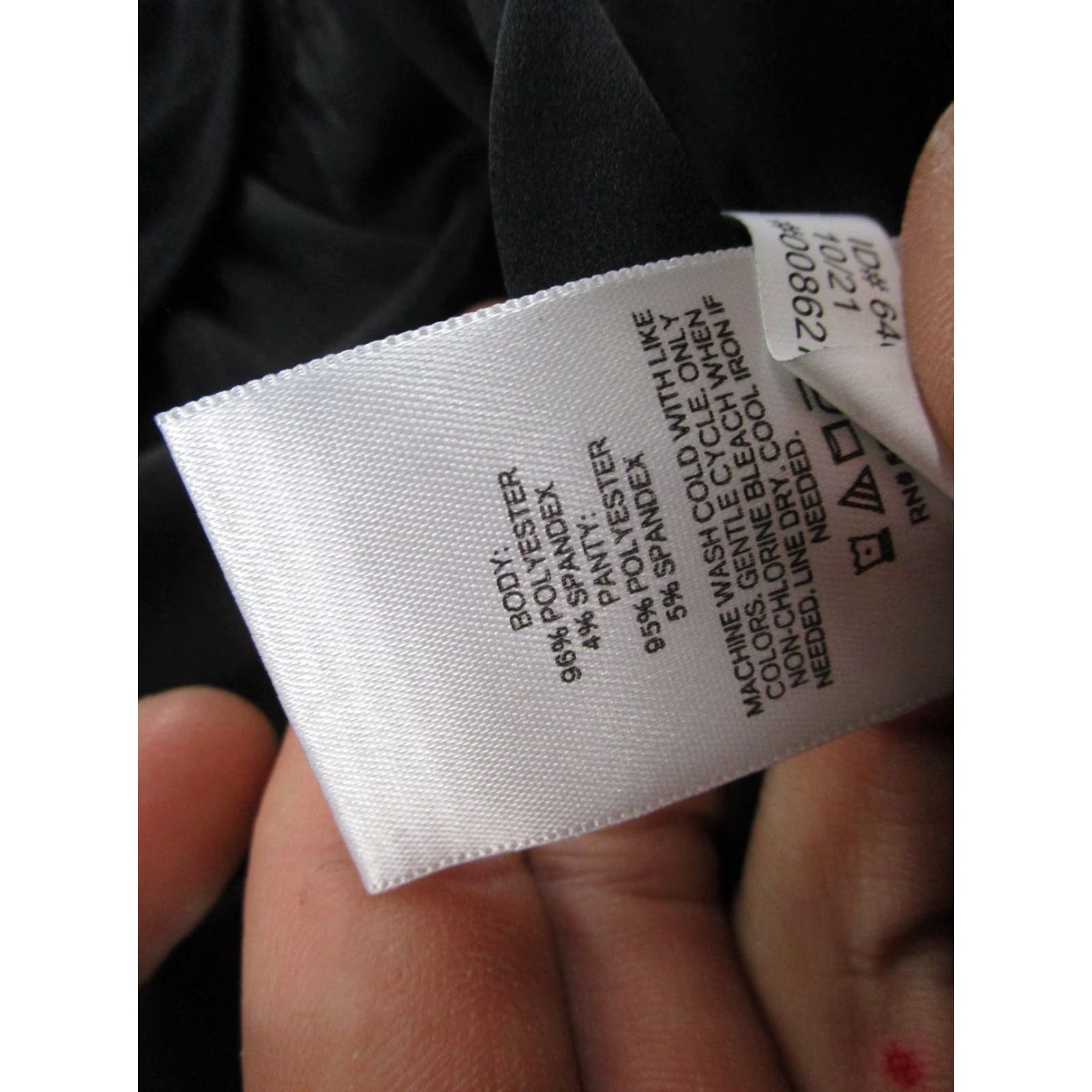 Express Express Blouse Shirt Womens Crotch Snap Short Sleeve Size M Black Preppy NEW Size M / US 6-8 / IT 42-44 - 4 Thumbnail