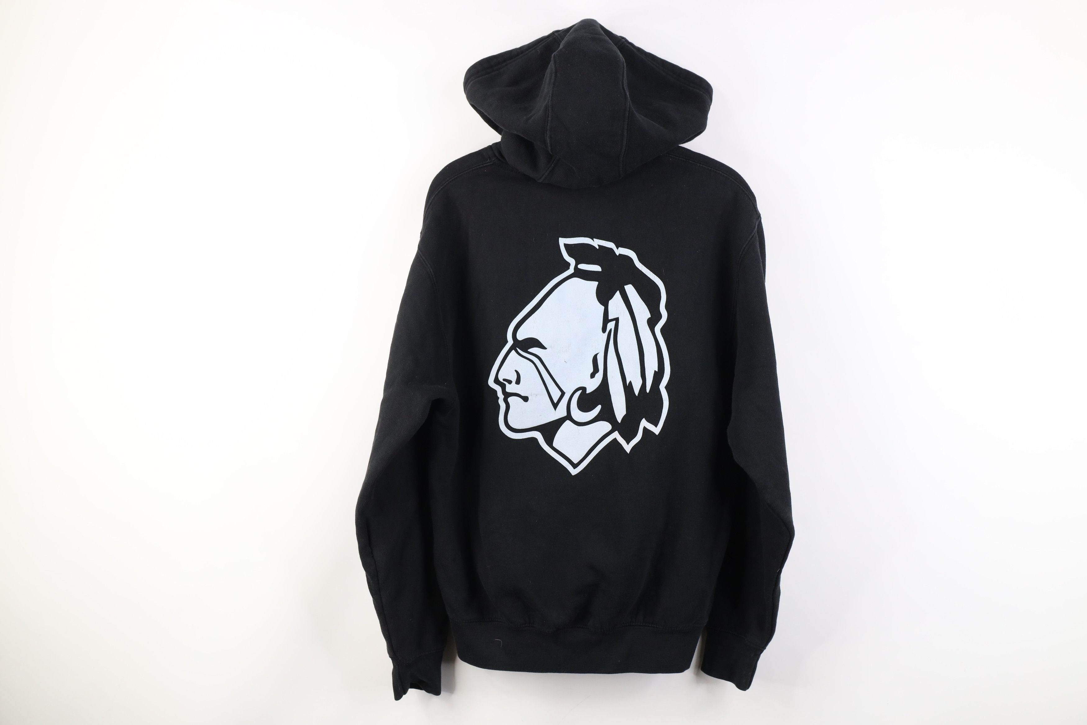 Vintage Vintage 90s Dartmouth Indians Hoodie Sweatshirt Black Size US XS / EU 42 / 0 - 12 Thumbnail