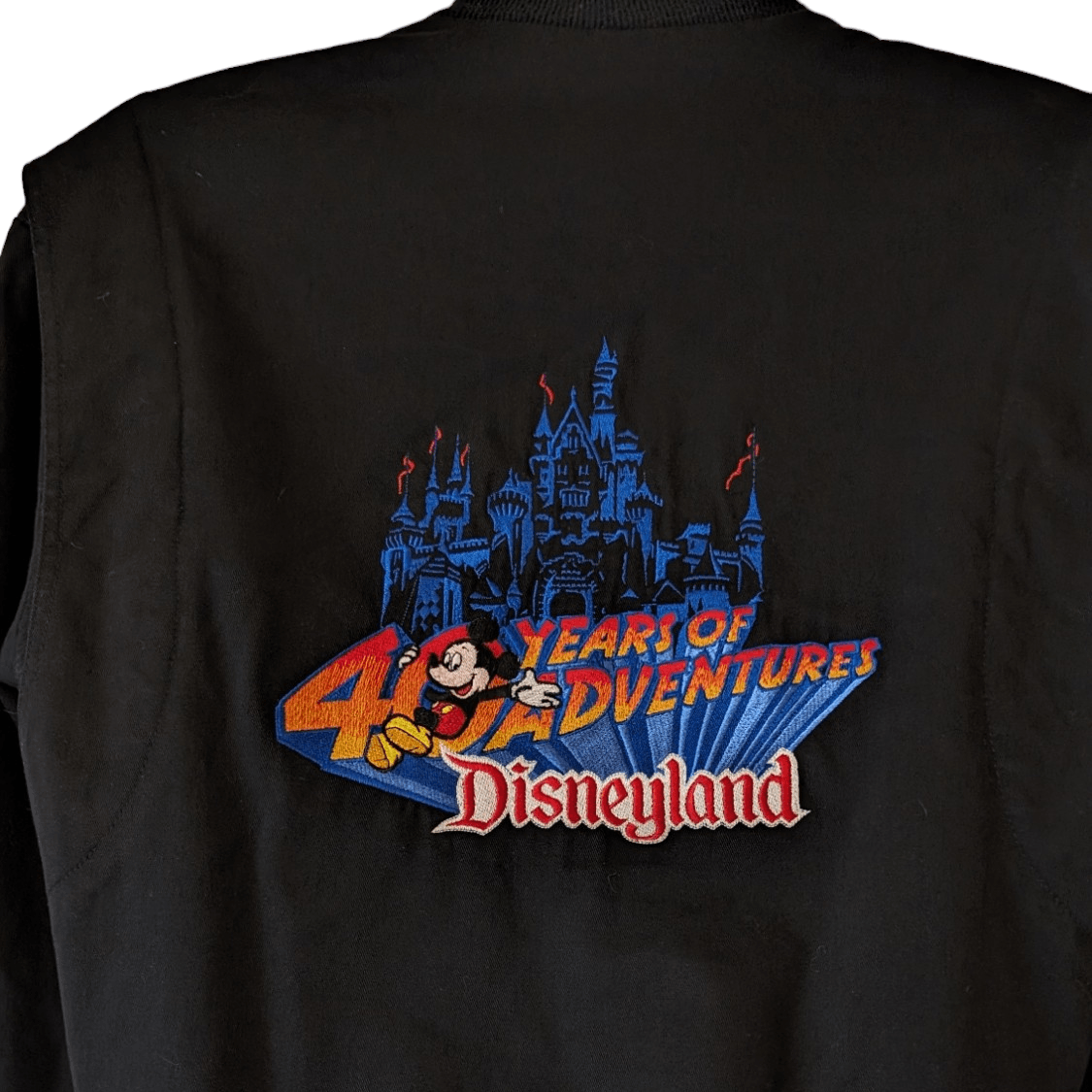 image of Disneyland 40Th Anniversary Fully Reversible Vintage 90's in Black, Women's (Size Small)