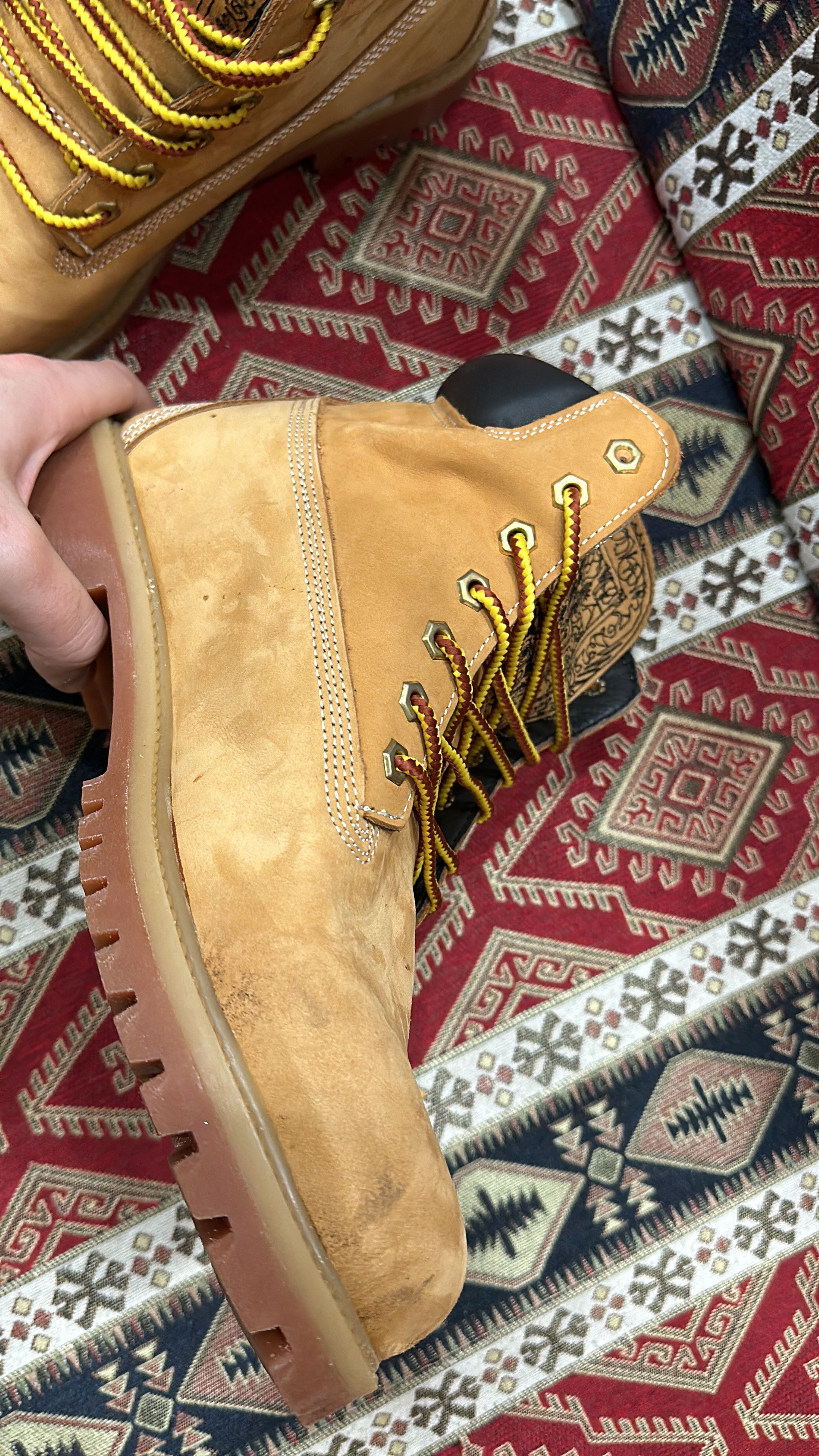 Derschutze Derschütze "yasmin v3" Boots Size 45 Timberland Style Size US 11 / EU 44 - 11 Thumbnail
