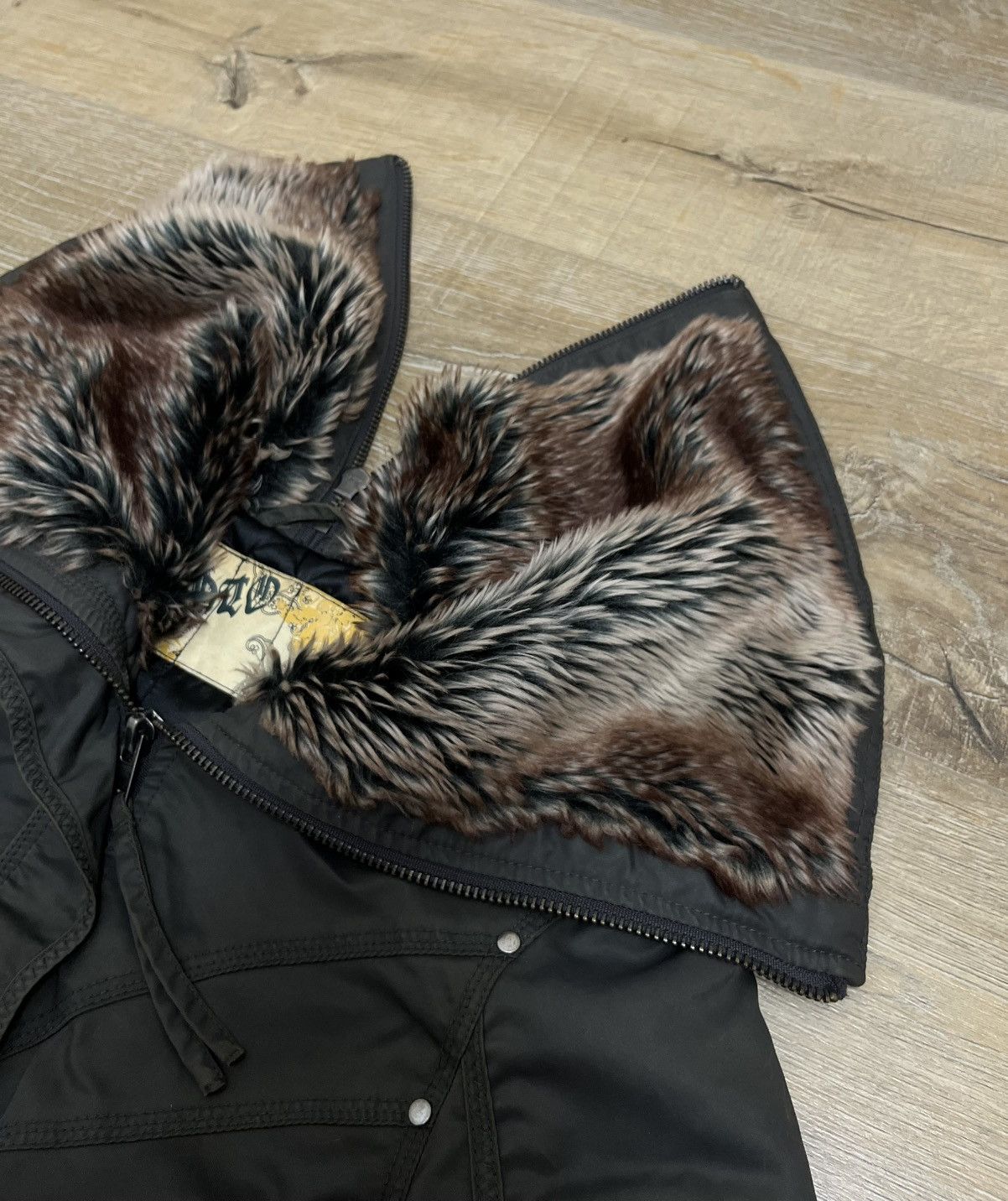If Six Was Nine Japanese If Six Was Nine Style Zip Fur Bomber Jacket 90s Size US M / EU 48-50 / 2 - 5 Thumbnail