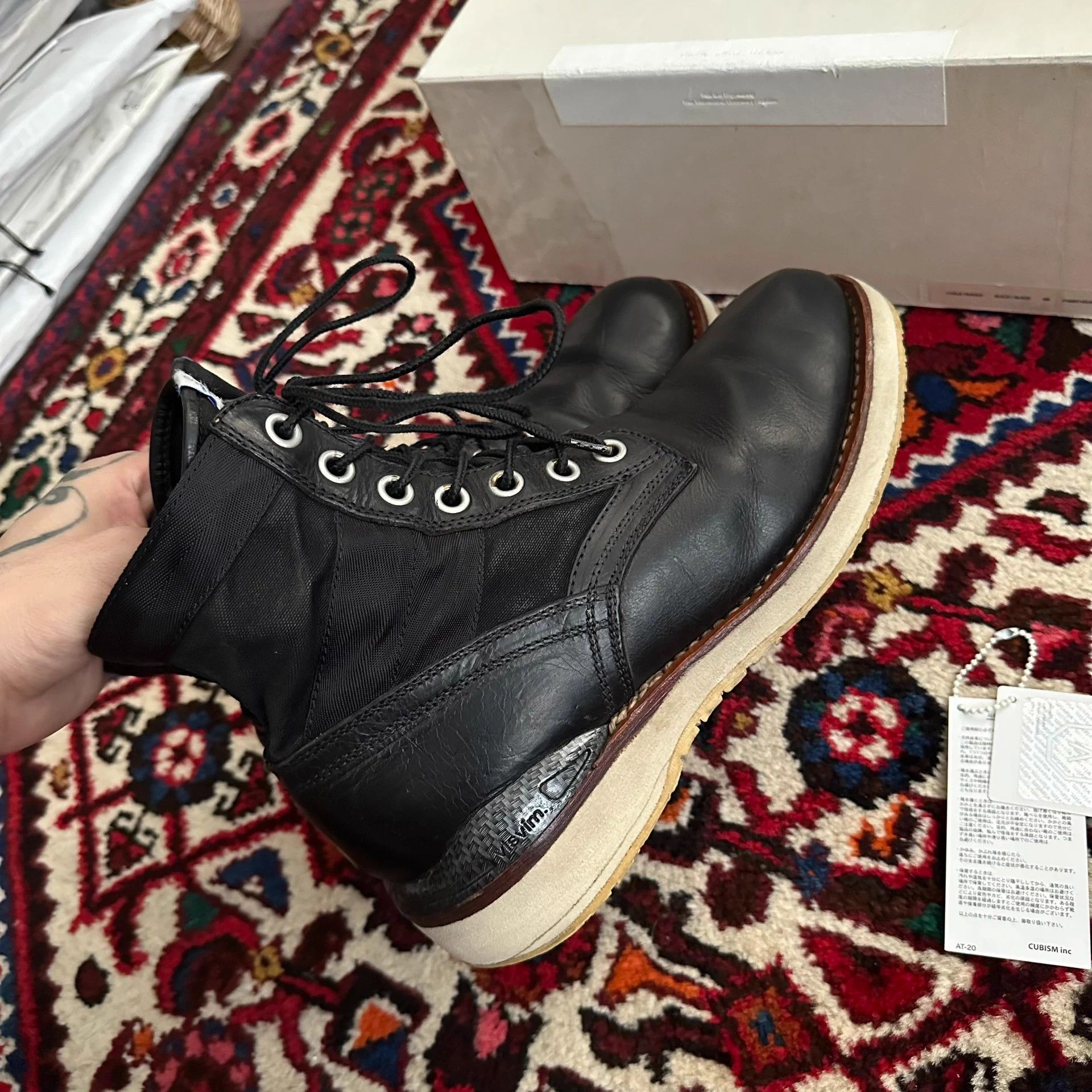 Visvim visvim 10ss 7-hole boots 9 black rare Size US 9 / EU 42 - 3 Thumbnail