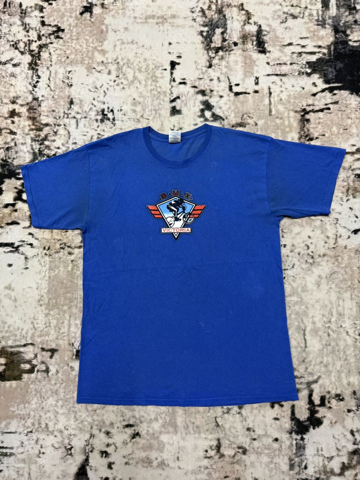 Vintage × Welcome Skateboards Vintage Y2K B.M.X Victoria Streetwear Tshirt Size US L / EU 52-54 / 3 - 3 Thumbnail