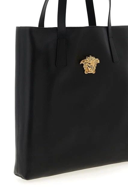 Versace VERSACE Black Leather Tote Bag New & Authentic Size ONE SIZE - 3 Thumbnail
