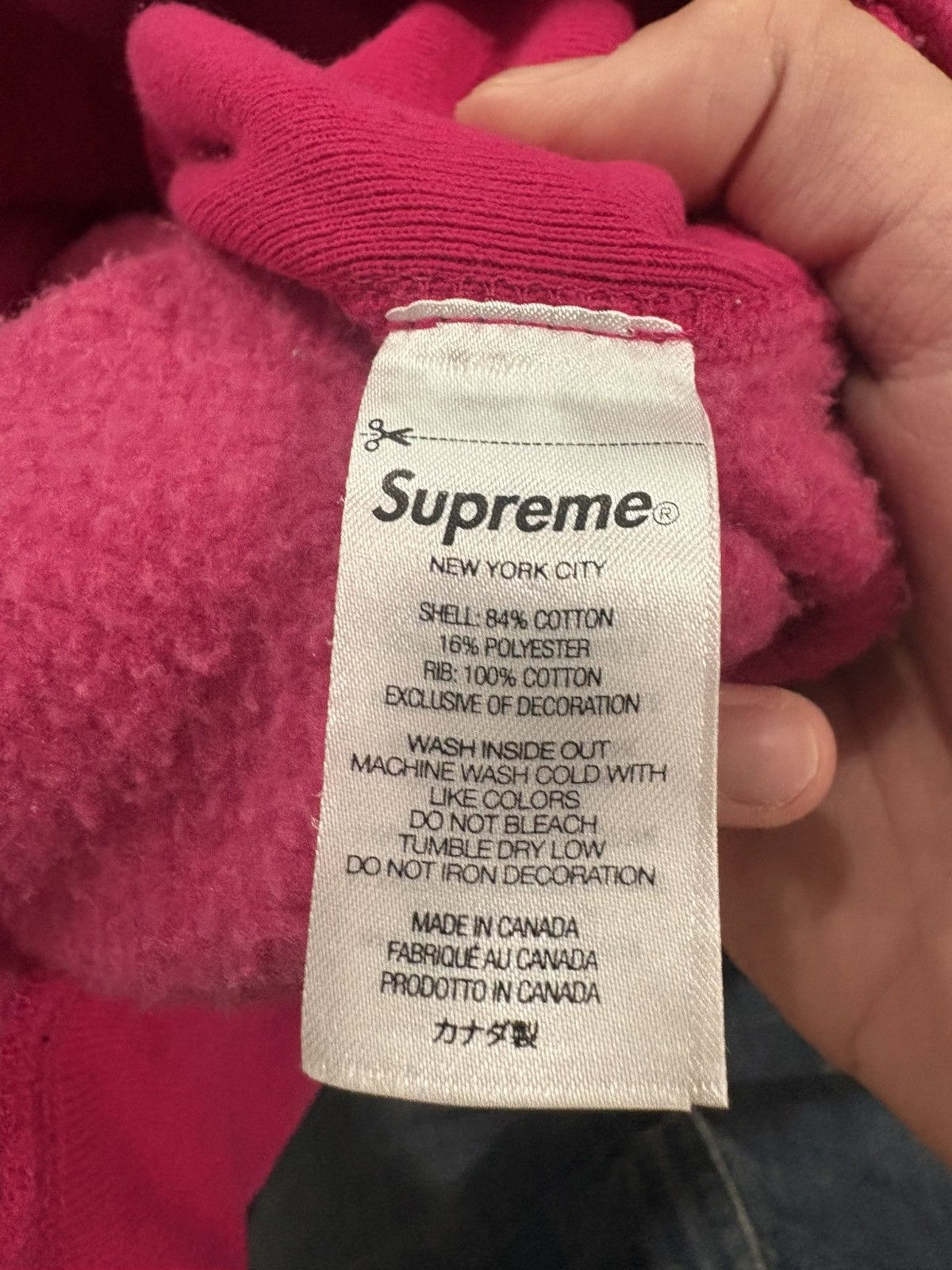 Supreme Supreme Reverse Hoodie Size US L / EU 52-54 / 3 - 7 Thumbnail