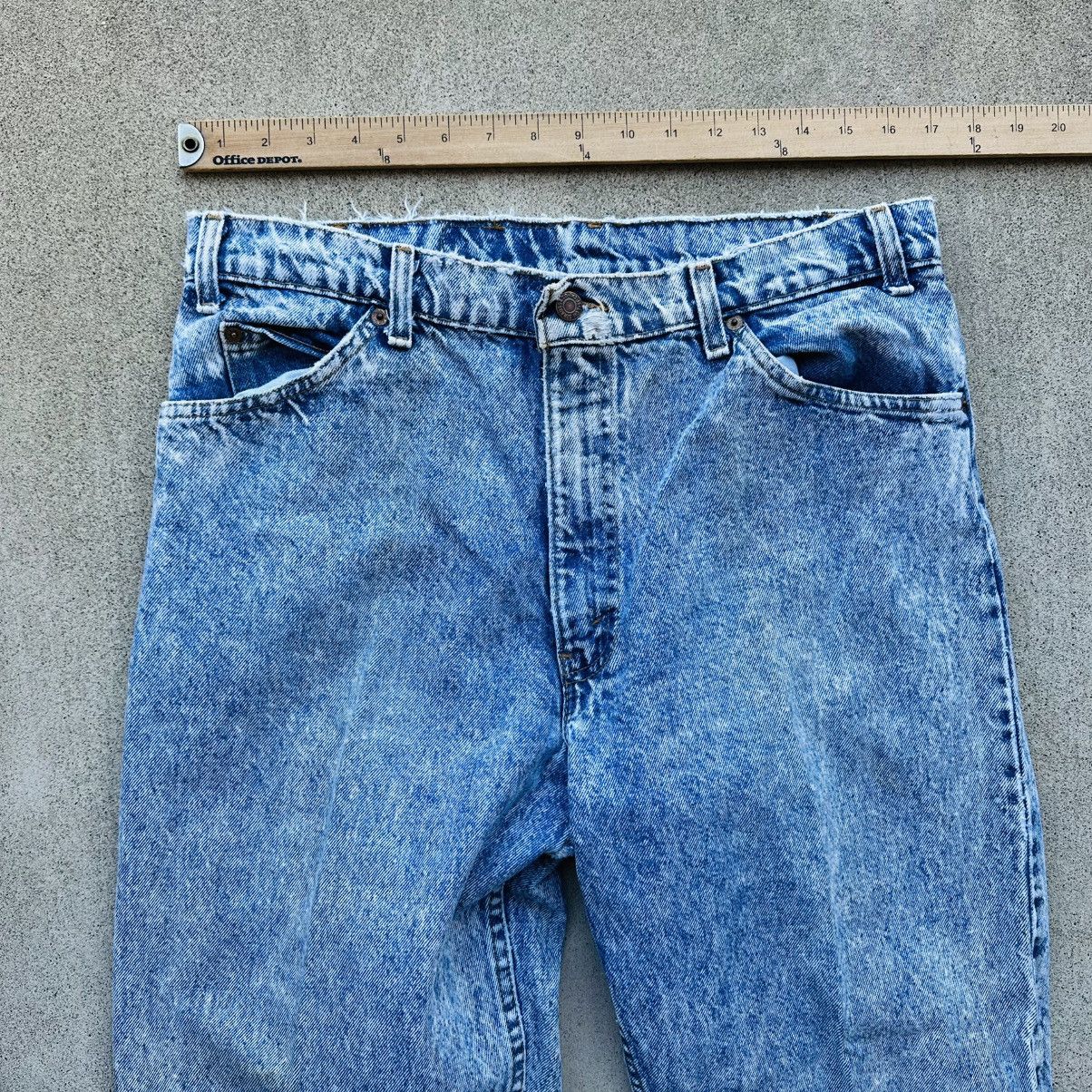 Levi's Vintage Levi’s 550 Orange Tab Jeans Made In USA Stone Wash Size US 34 / EU 50 - 9 Thumbnail