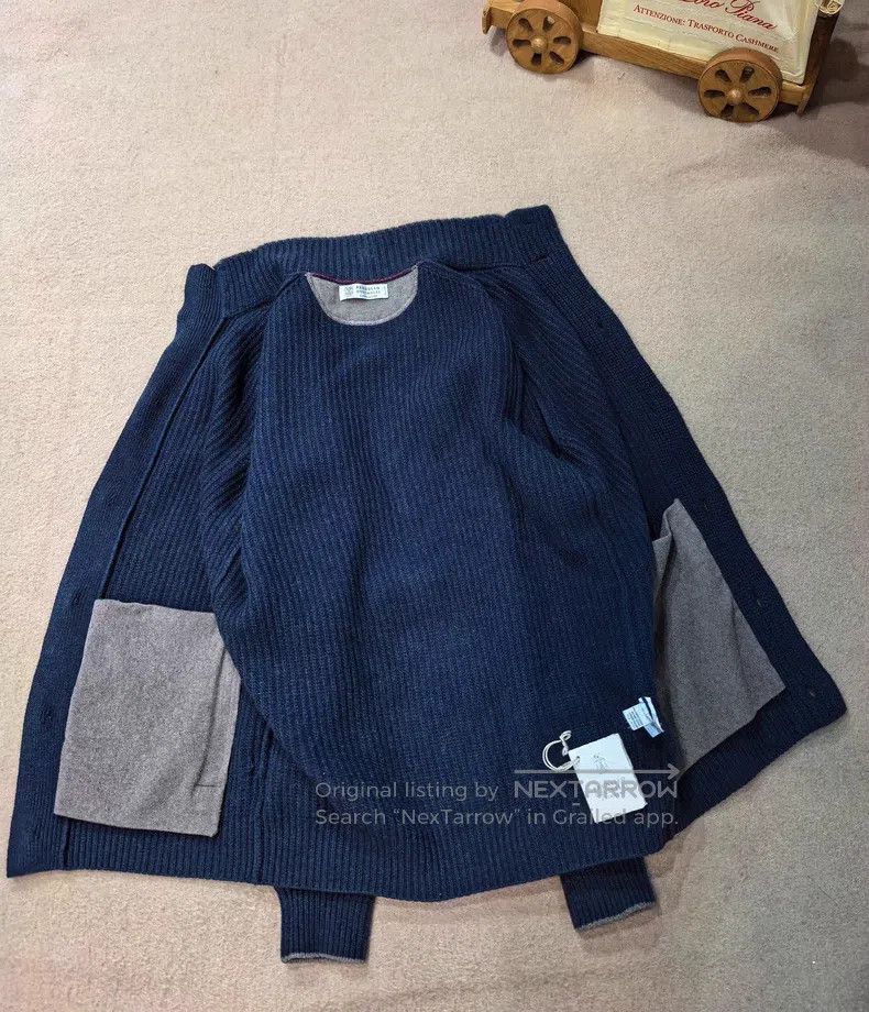 Brunello Cucinelli Brunello Cucinelli Cashmere cardigan Size US L / EU 52-54 / 3 - 2 Thumbnail