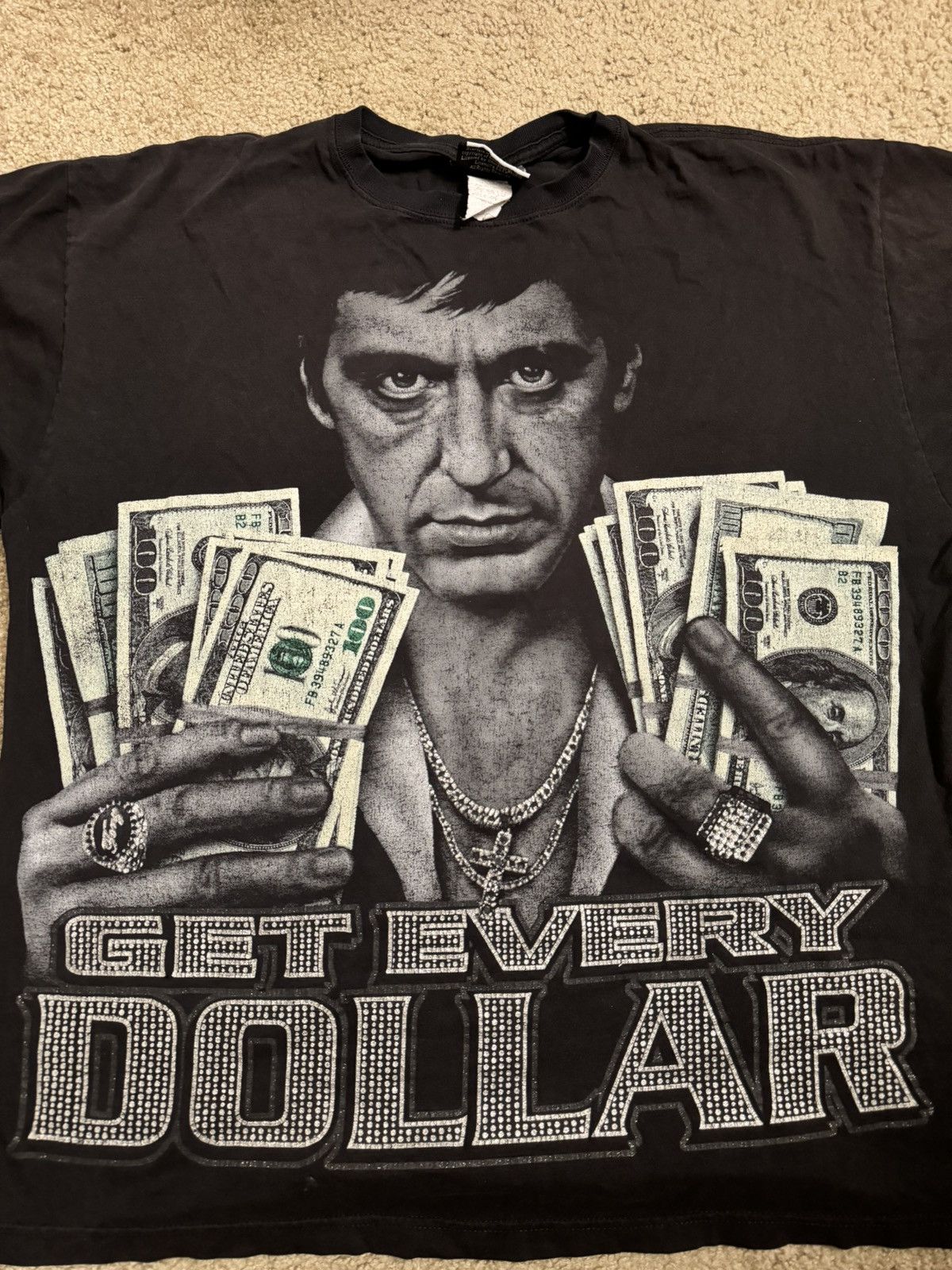 Vintage Scarface Size US XL / EU 56 / 4 - 4 Thumbnail