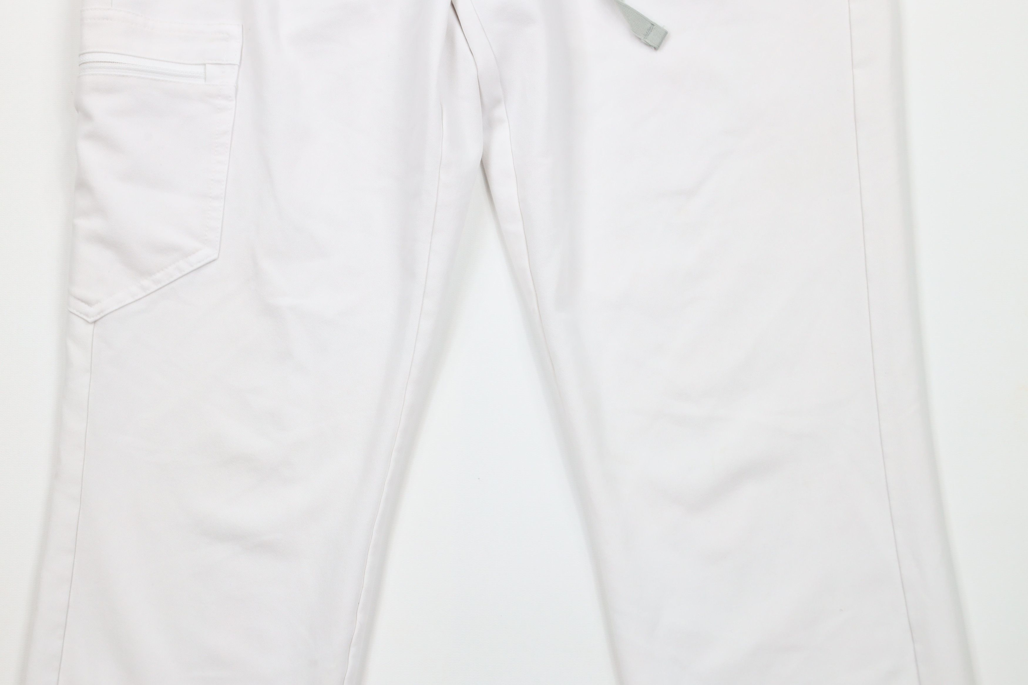 Vintage Figs Technical Collection Nurse Scrubs Joggers Pants White Size 26" / US 2 / IT 38 - 3 Thumbnail