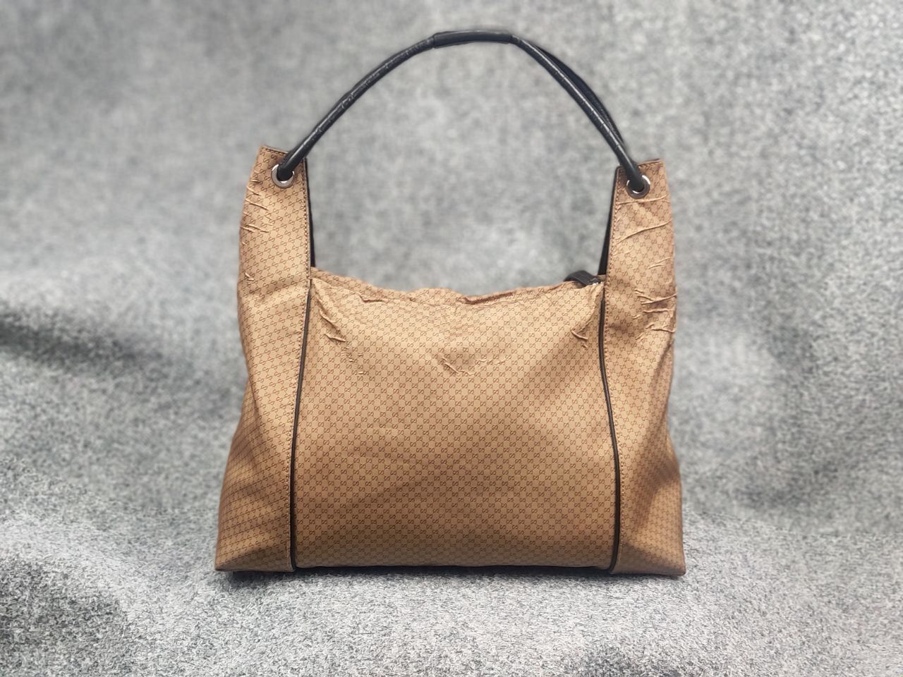 Gucci Gucci Vintage Monogram GG Zip Nylon hobo shoulder Bag defect Size ONE SIZE - 7 Thumbnail