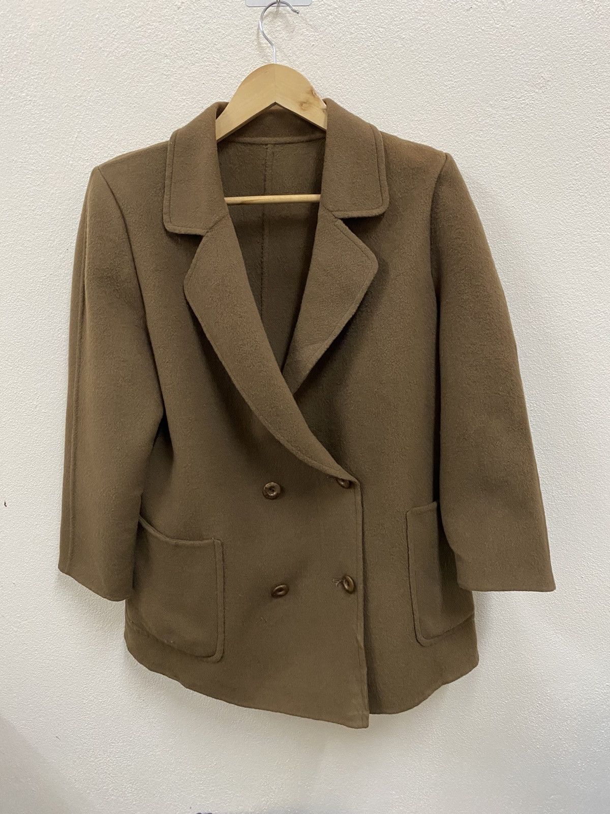 Burberry Prorsum Vtg Burberrys Wool Coat Jacket Browns Size US M / EU 48-50 / 2 - 13 Thumbnail