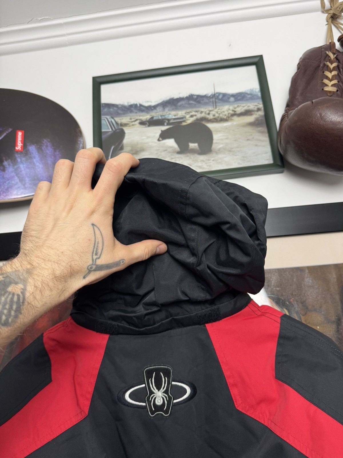 Spyder Spyder X-static Insulat Ski jacket Spiderweb Black Red Hype Size US XL / EU 56 / 4 - 8 Thumbnail