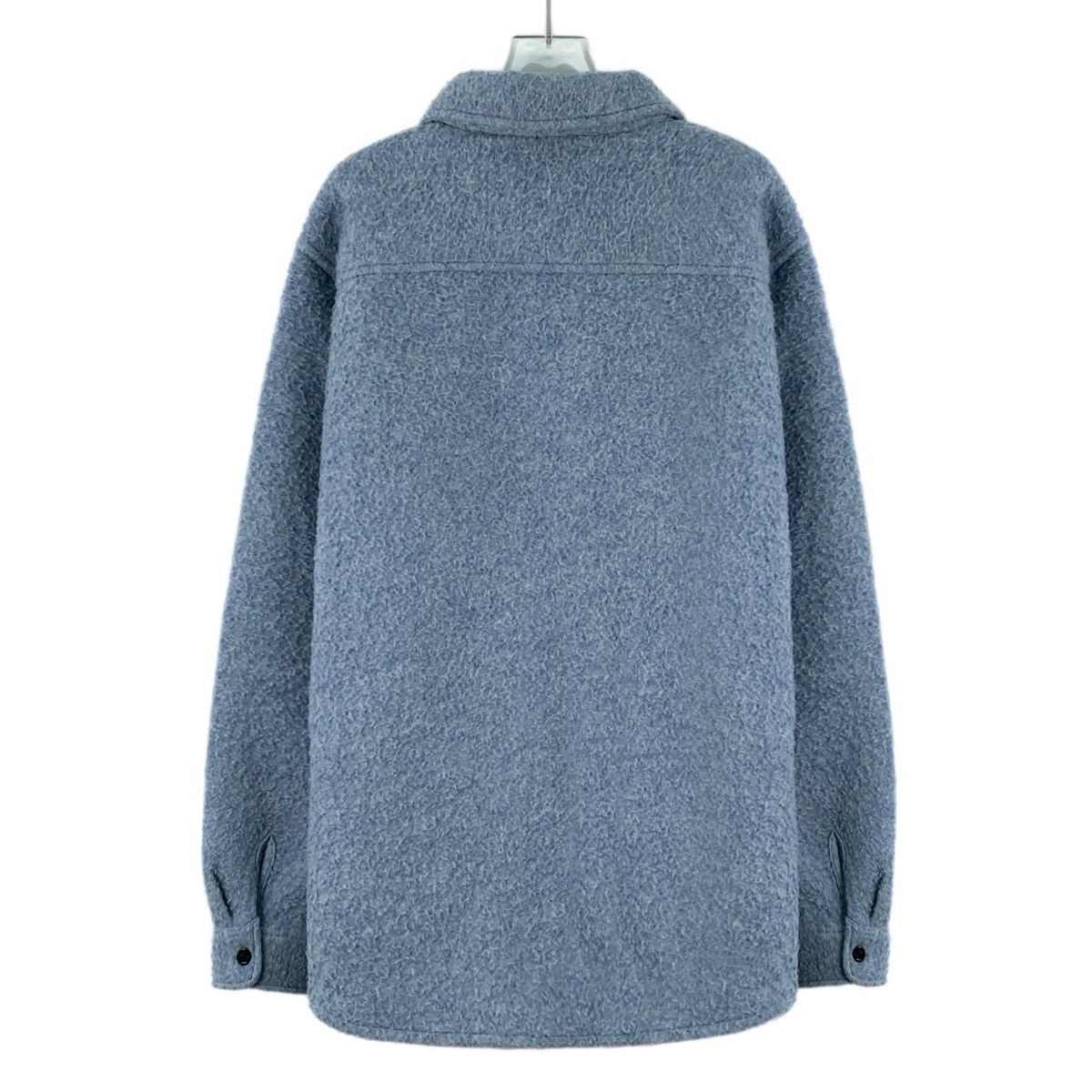 Stussy Stussy Sky Blue Collared Long Sleeve Knit Shirt K26WX Size US M / EU 48-50 / 2 - 2 Thumbnail