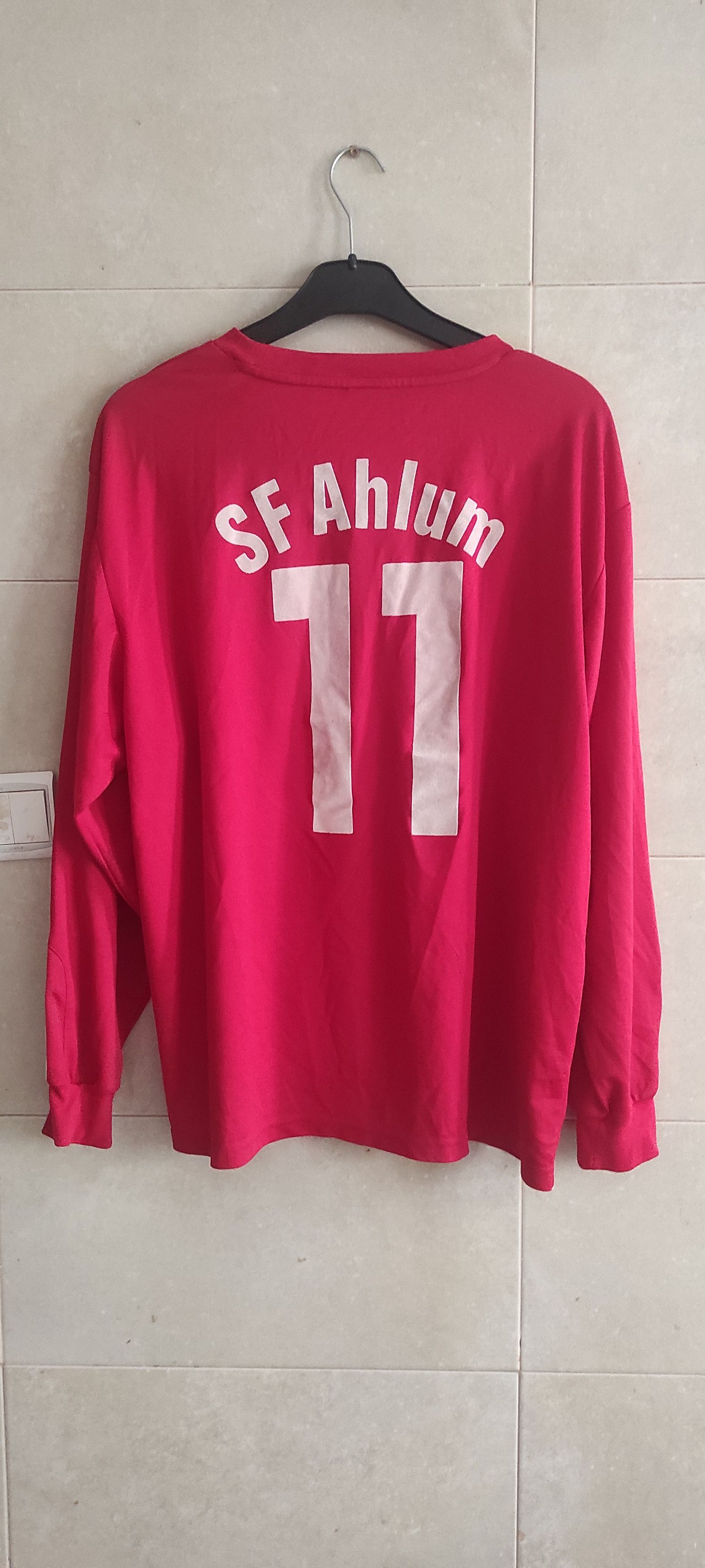 Adidas × Audi Vintage Men's Adidas Jersey 80s SF Ahlum Red Size XL Size US XL / EU 56 / 4 - 5 Thumbnail