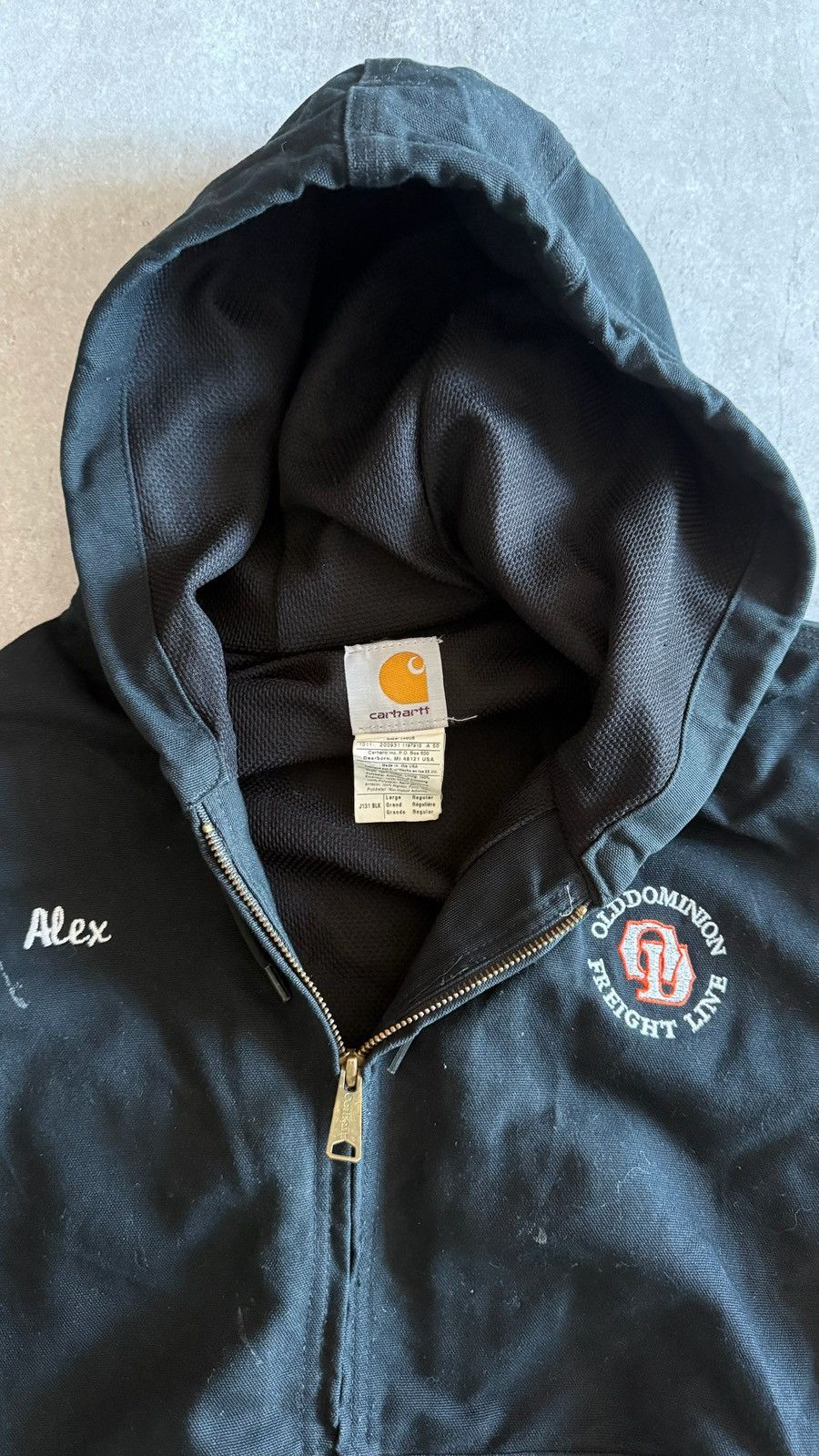 Carhartt Carhartt Hooded Jacket (Black) Size US L / EU 52-54 / 3 - 5 Thumbnail