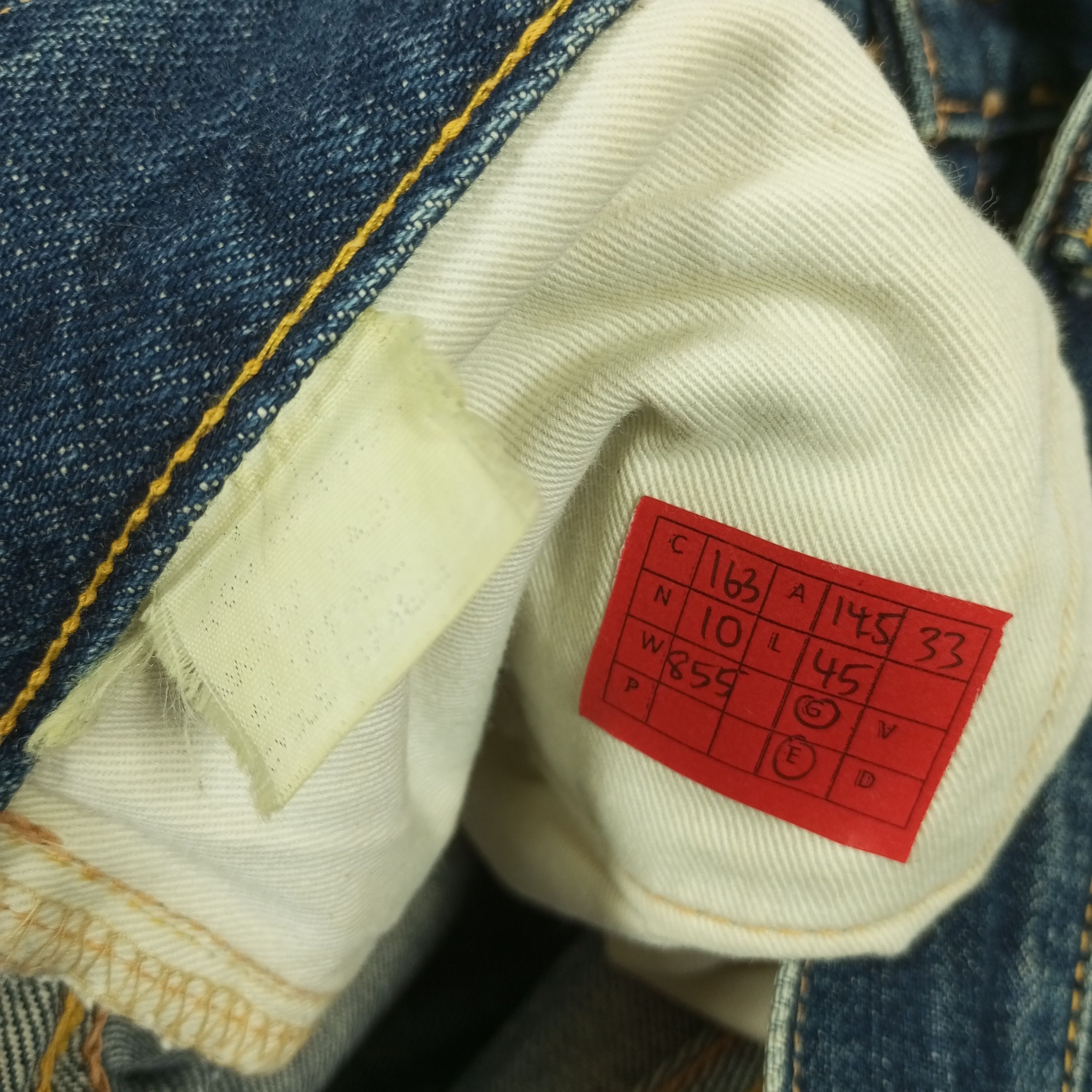 Evisu × Vintage Evis Japanese Brand Fashion Style Custom Daicock Jeans Size US 29 - 13 Thumbnail