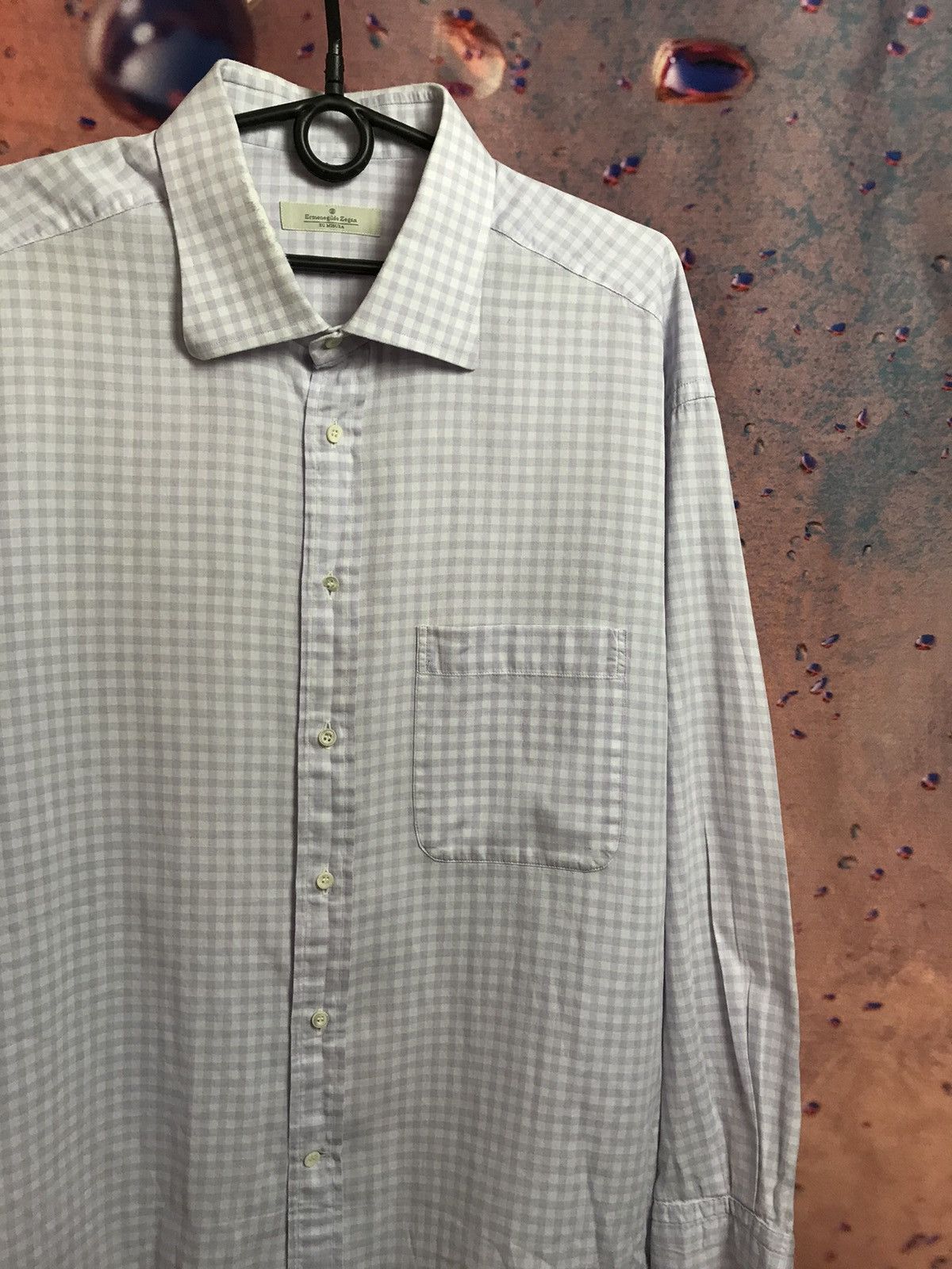 Ermenegildo Zegna × Vintage Ermenegildo Zegna luxury streetwear shirt Size US XL / EU 56 / 4 - 1 Thumbnail