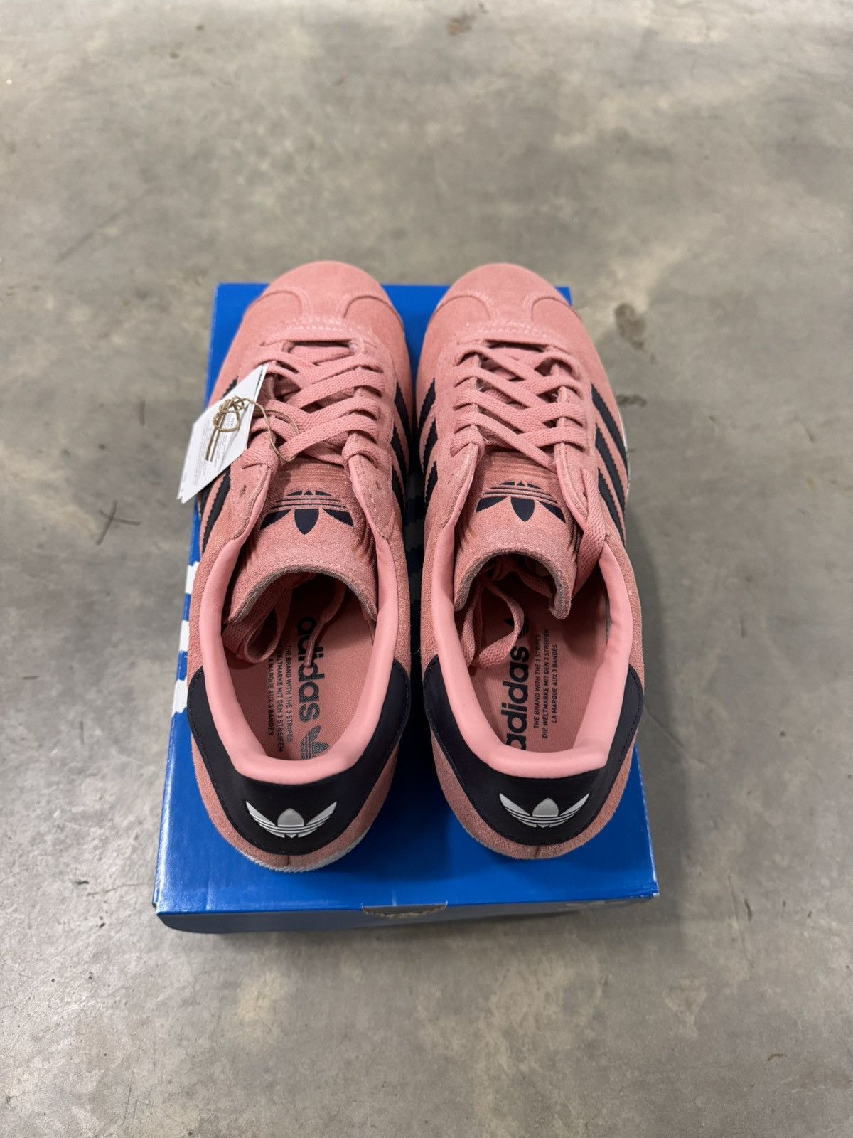 Adidas Adidas Gazelle Pink Black Size 9.5 Size US 9.5 / EU 42-43 - 5 Thumbnail