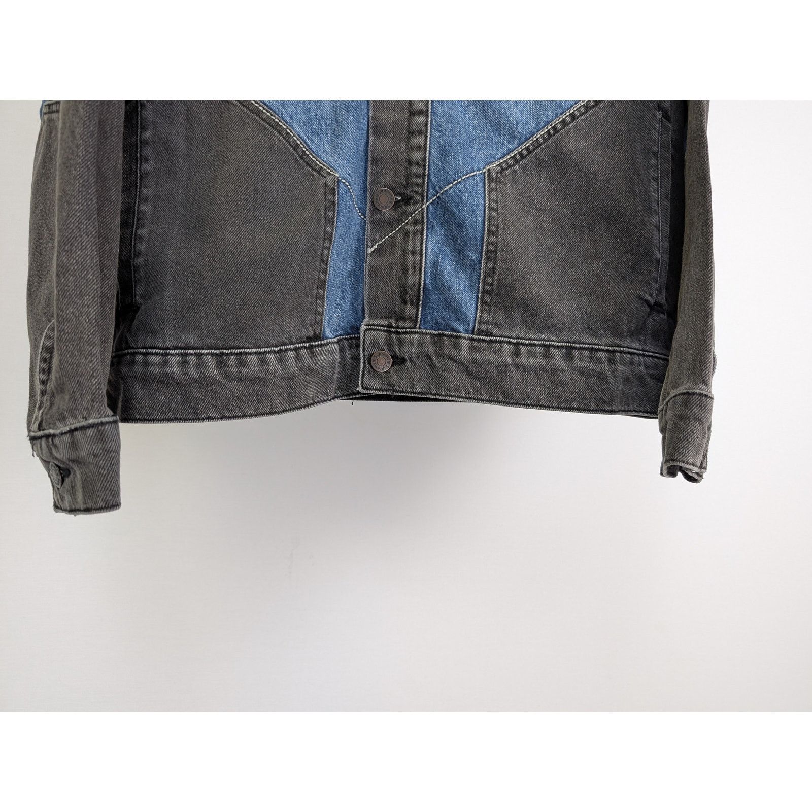 Supreme o1rshd1 Denim Jacket in Blue/Black Size US XL / EU 56 / 4 - 5 Thumbnail