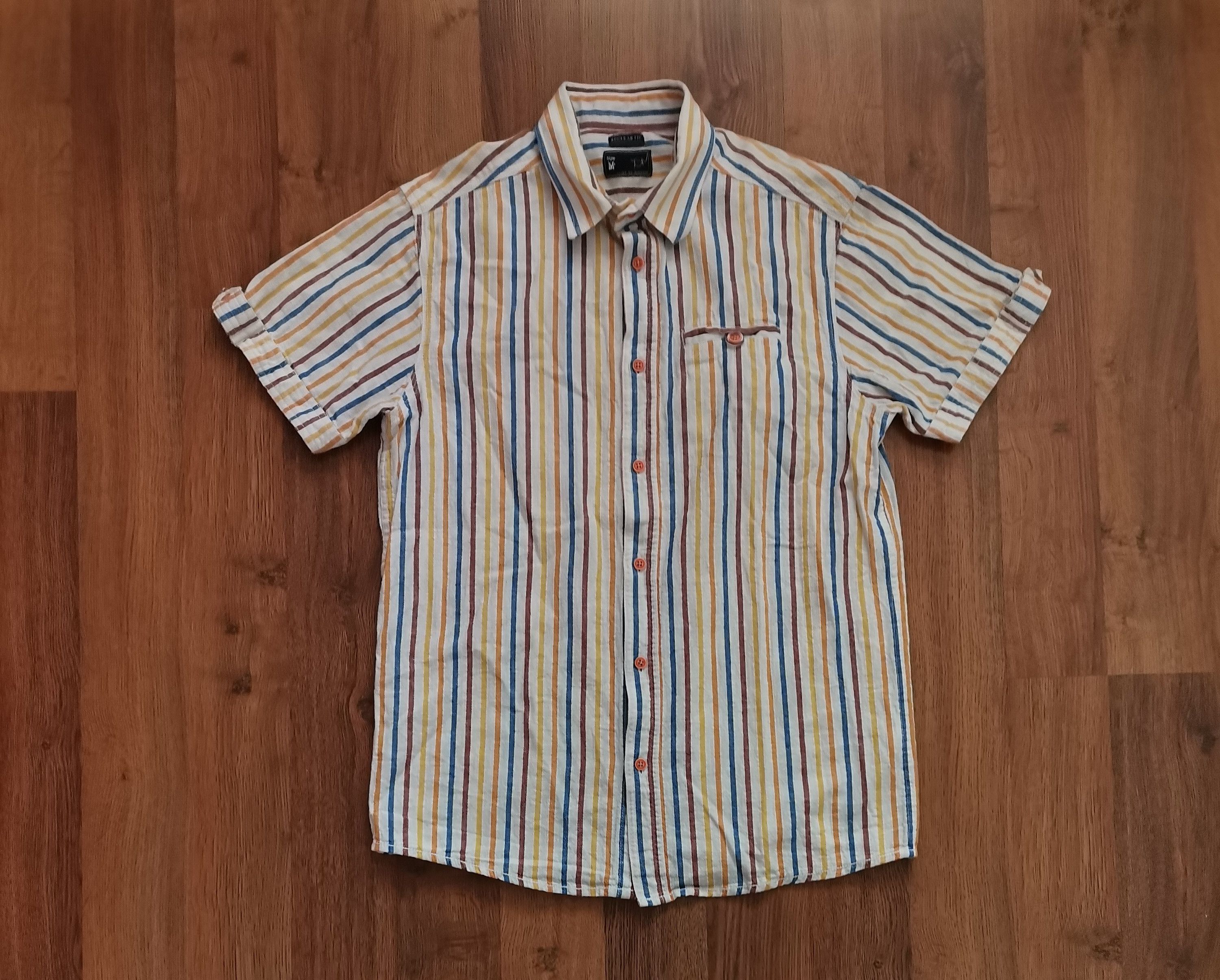 Vintage Tom Striped Shirt Size US M / EU 48-50 / 2 - 1 Thumbnail