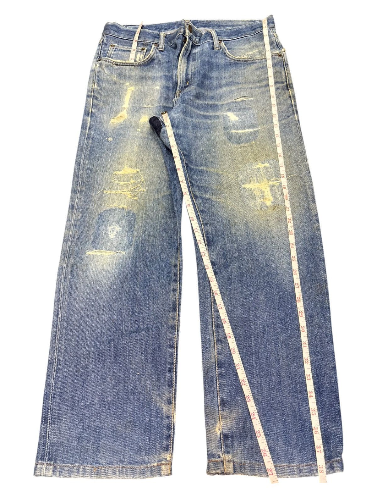Edwin Japanese Edwin 503 Patches Distressed Loose Jeans Size US 32 / EU 48 - 7 Thumbnail