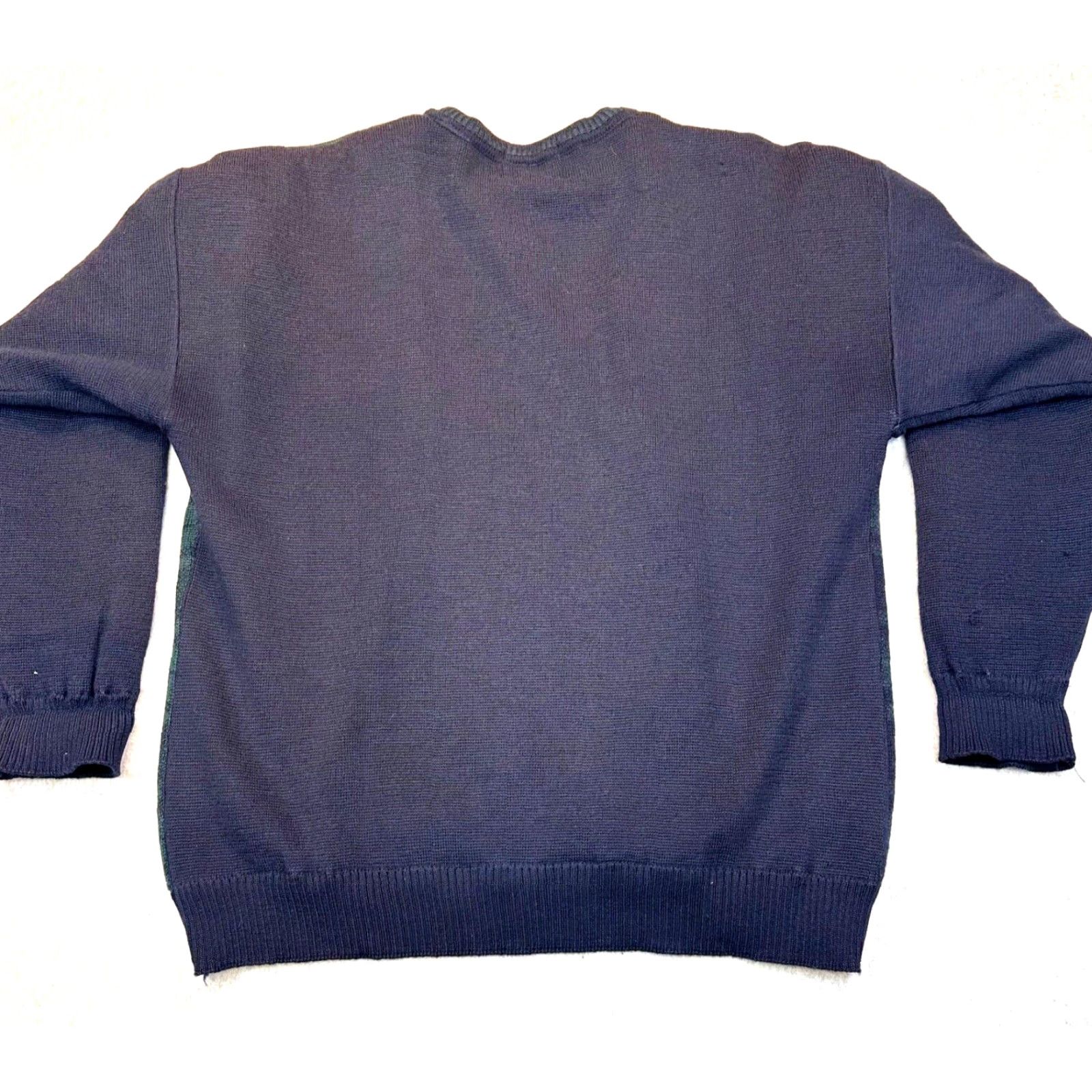 Vintage VINTAGE ProQuip Wind Stopper Golf Sweater Wool Gore-WS Lined Plaid Mens Large Size US L / EU 52-54 / 3 - 7 Thumbnail