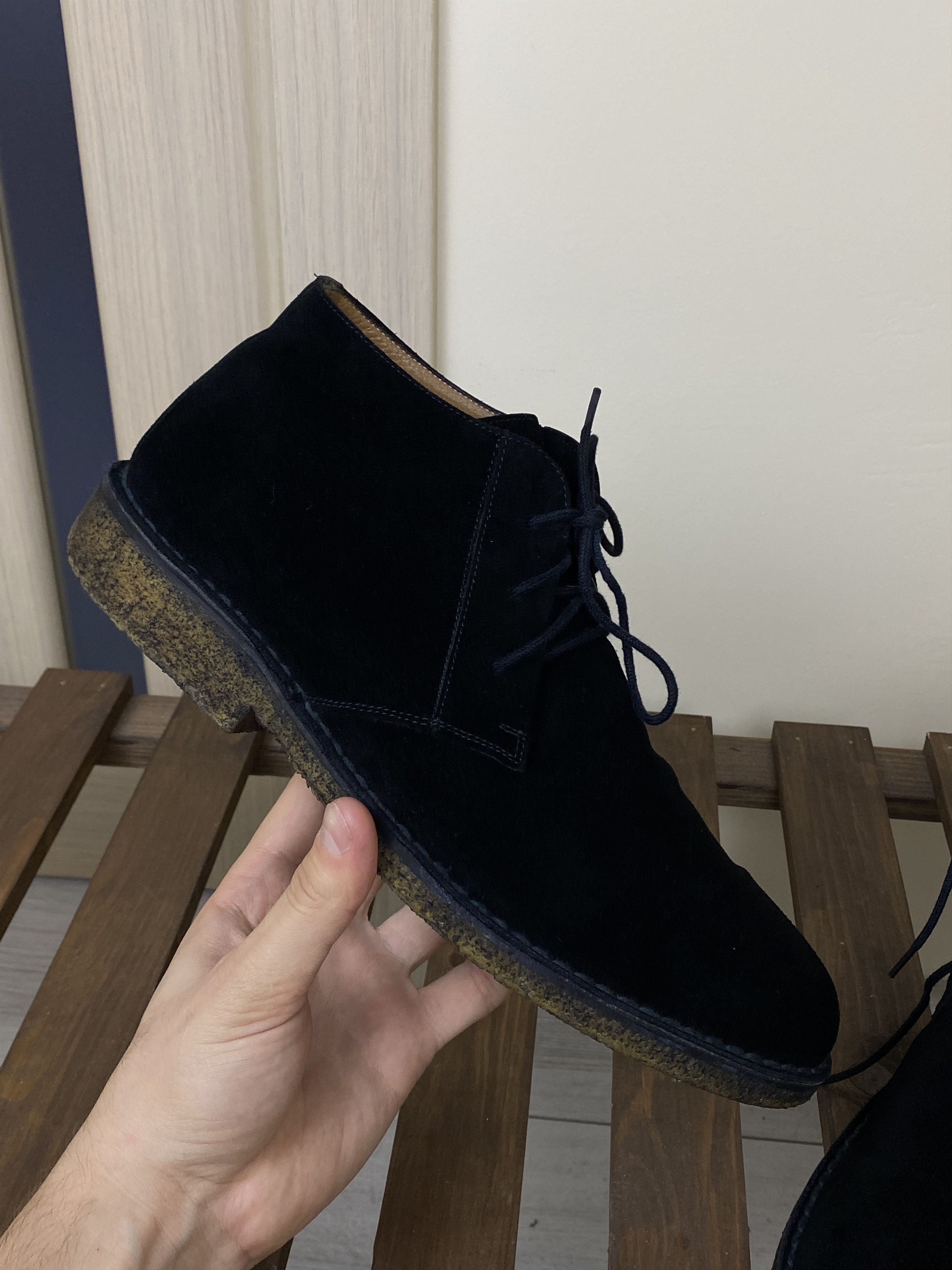 Corneliani Corneliani desert black boots rubber sole size 42 Size US 8.5 / EU 41-42 - 5 Thumbnail