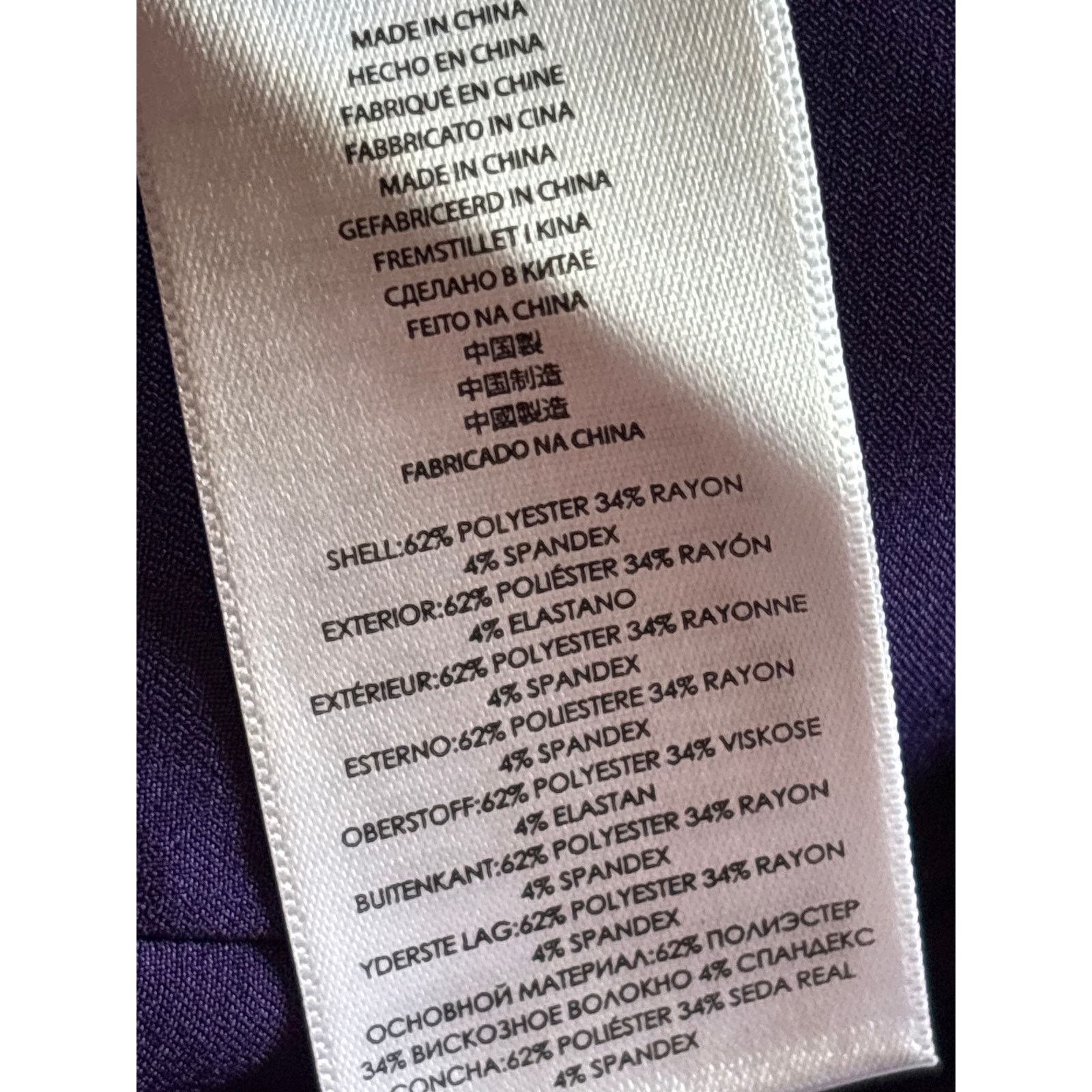 Michael Kors MICHAEL Michael Kors Purple Sleeveless Shift Dress Size 14 Size XL / US 12-14 / IT 48-50 - 11 Thumbnail