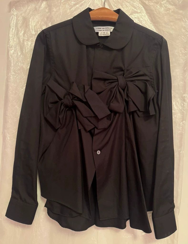 Comme Des Garcons Double Bow Shirt