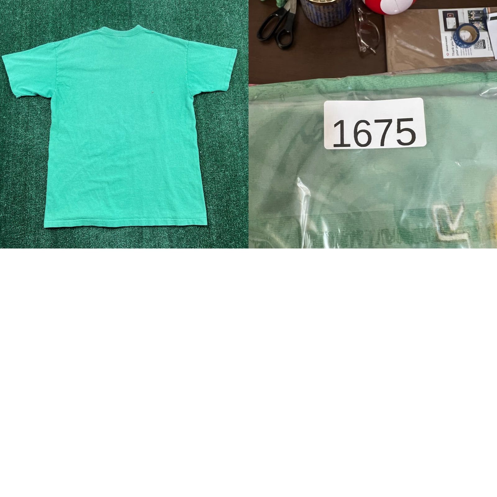 Quiksilver VTG Quiksilver Saltwater Denim Pineapple Single Stitch T-Shirt Mens L Green 80s Size US L / EU 52-54 / 3 - 8 Thumbnail