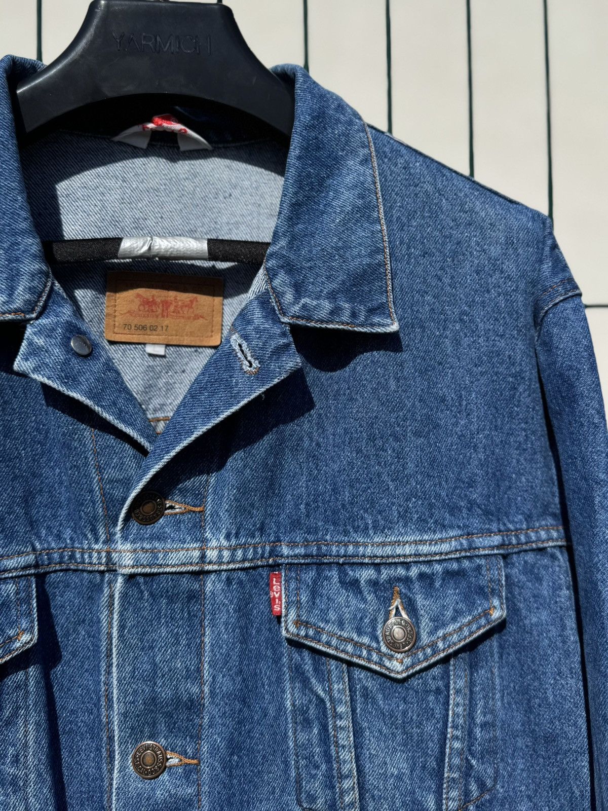 Levi's Vintage 2003 Levis Denim Jacket R17 Fabric Size US L / EU 52-54 / 3 - 4 Thumbnail