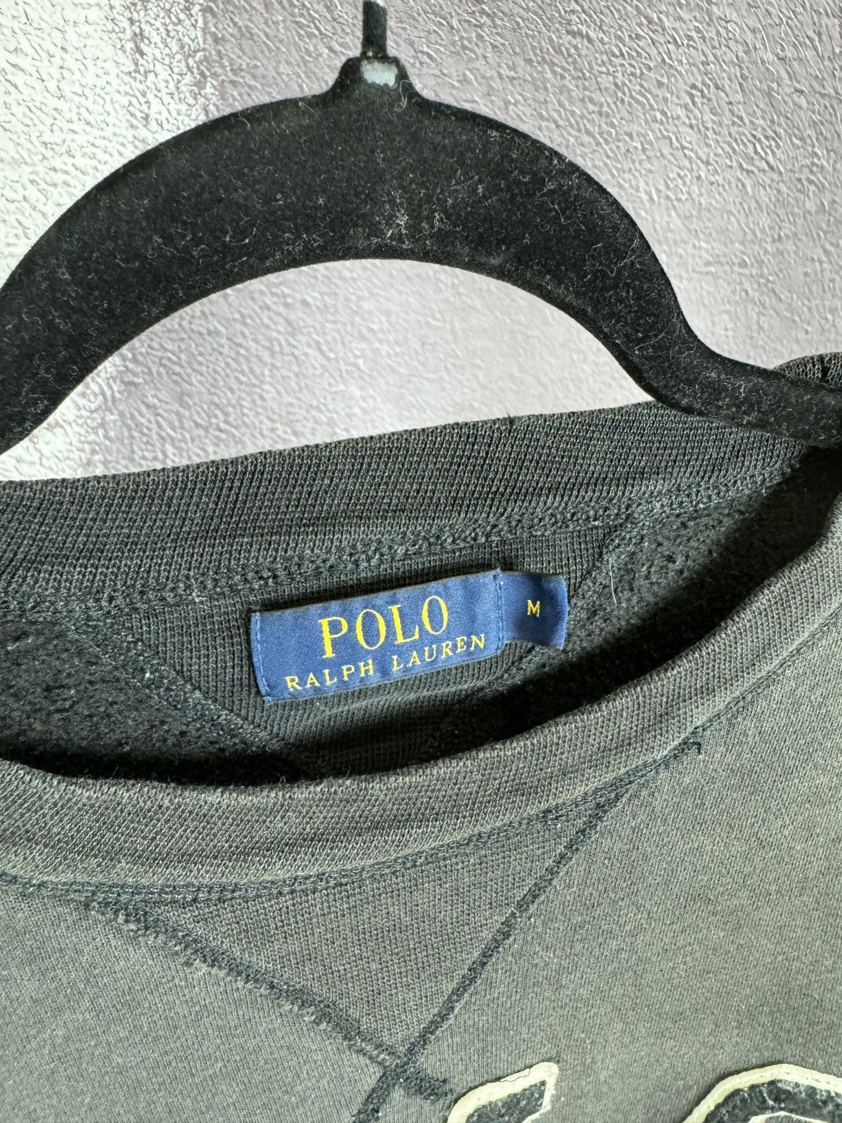 Polo Ralph Lauren Polo Ralph Lauren big logo faded sweatshirt Size US M / EU 48-50 / 2 - 6 Thumbnail