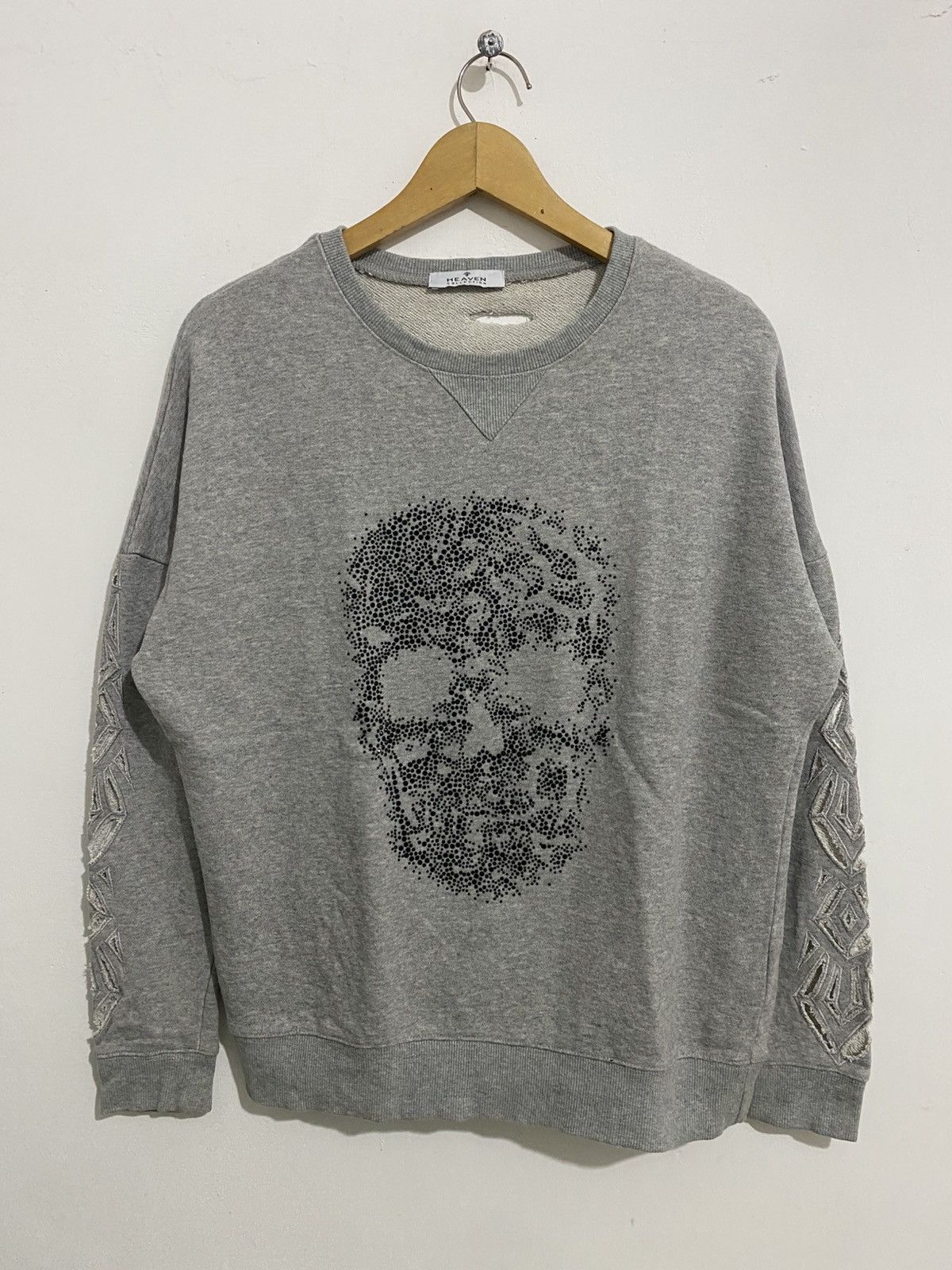 If Six Was Nine × Japanese Brand × Yasuyuki Ishii Japanese Skull Sweatshirt Archived Styled Size US M / EU 48-50 / 2 - 1 Thumbnail