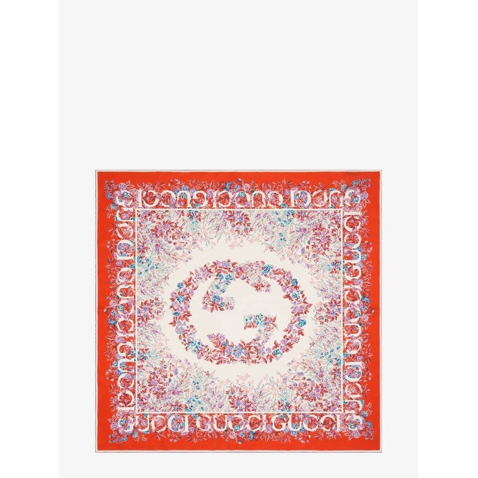 Gucci GUCCI Silk Scarf New & Authentic Size ONE SIZE - 1 Preview