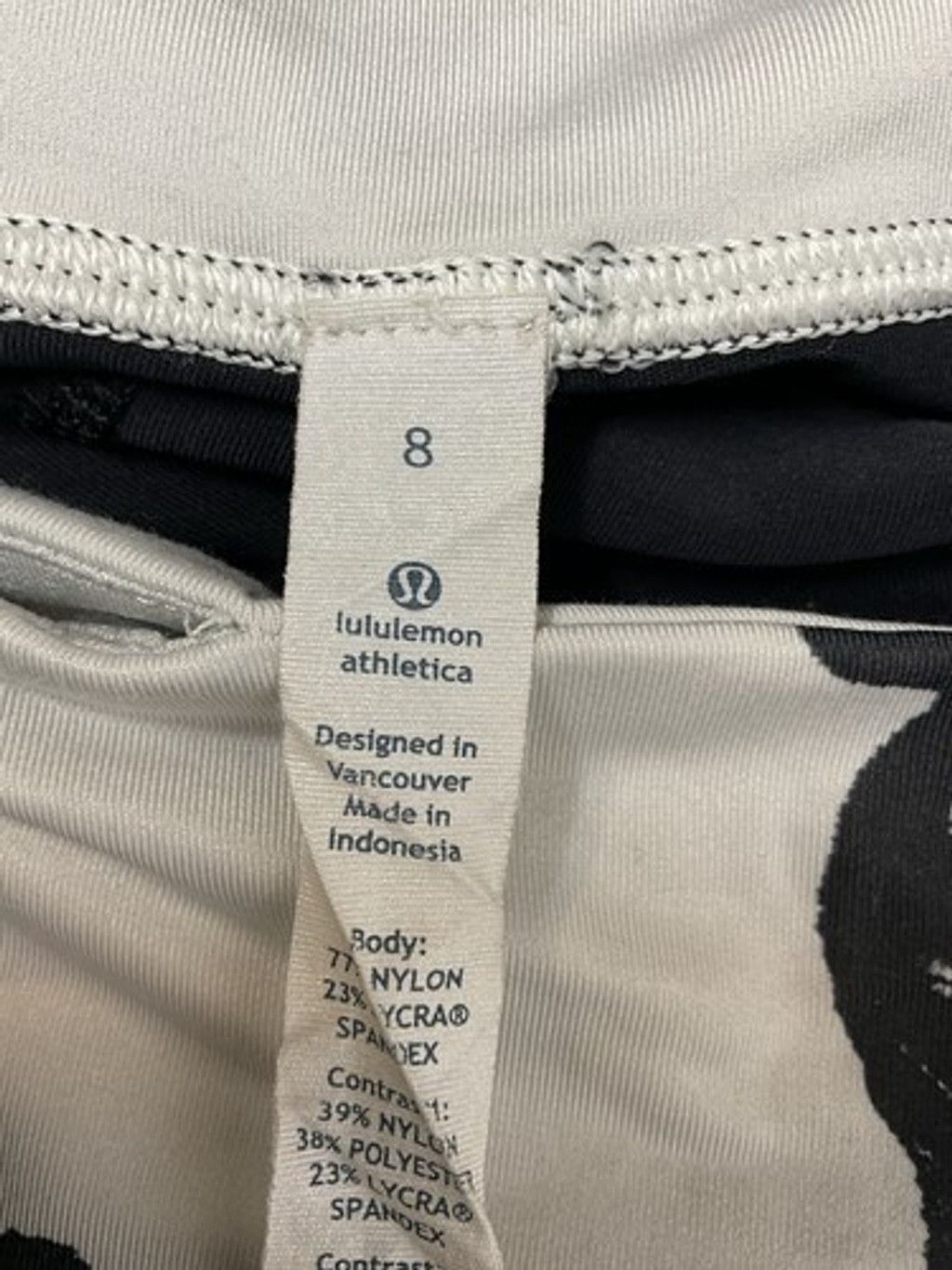 Lululemon Lululemon Laceoflage Cream Run For Your Life Pants Women 8 Size 30" / US 8 / IT 44 - 4 Thumbnail