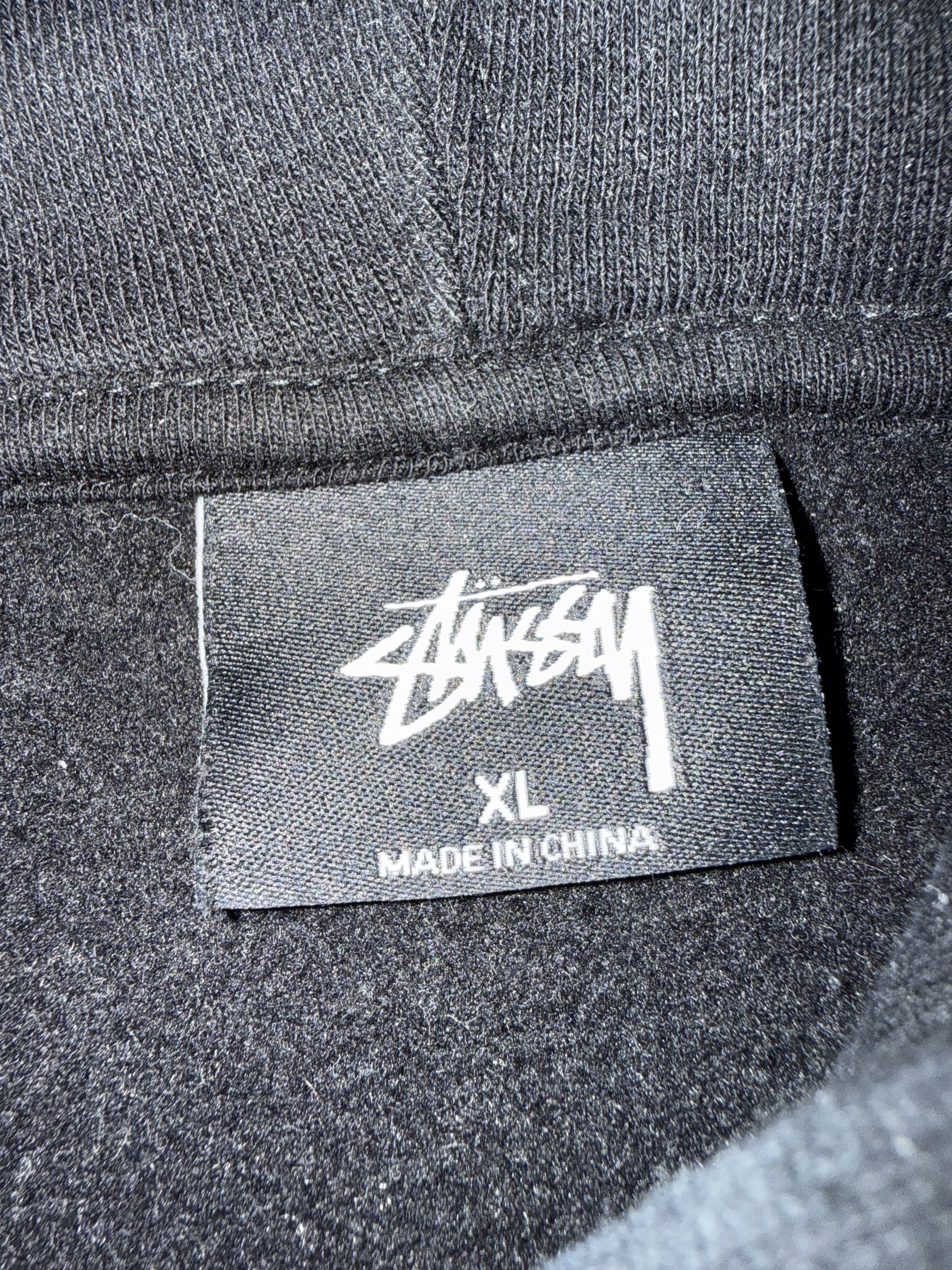 Stussy *USED* Stussy Design App. Hoodie - Black XL Size US XL / EU 56 / 4 - 4 Thumbnail