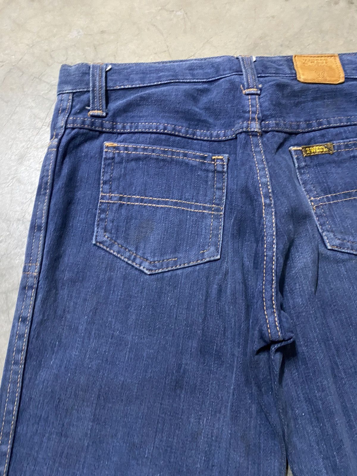 Vintage Flare Jeans Vintage X-West Canton Made in Usa Size US 29 - 5 Thumbnail