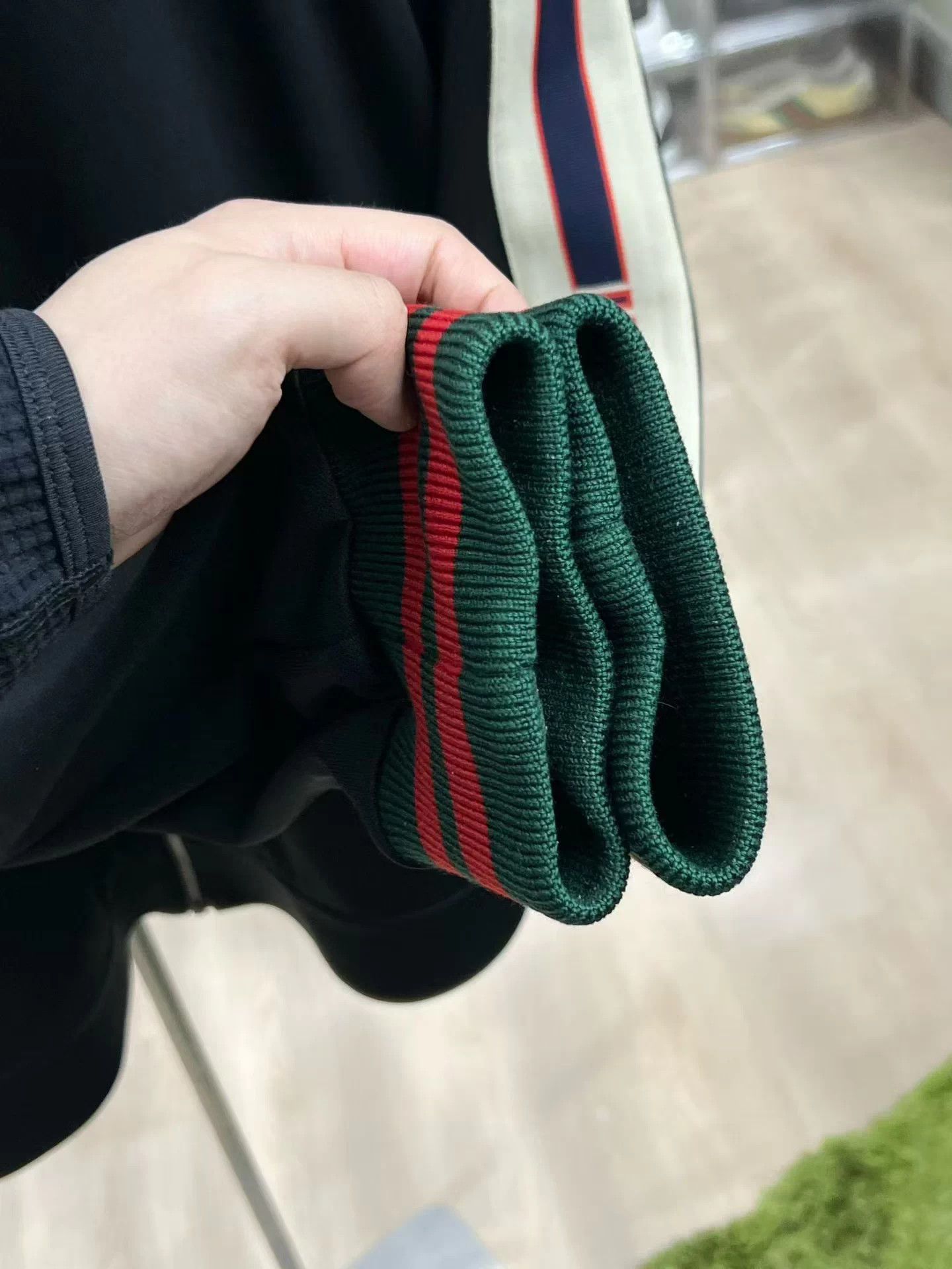 Gucci GUCCI Striped Webbing Classic Uniform Jacket L Size US L / EU 52-54 / 3 - 5 Thumbnail