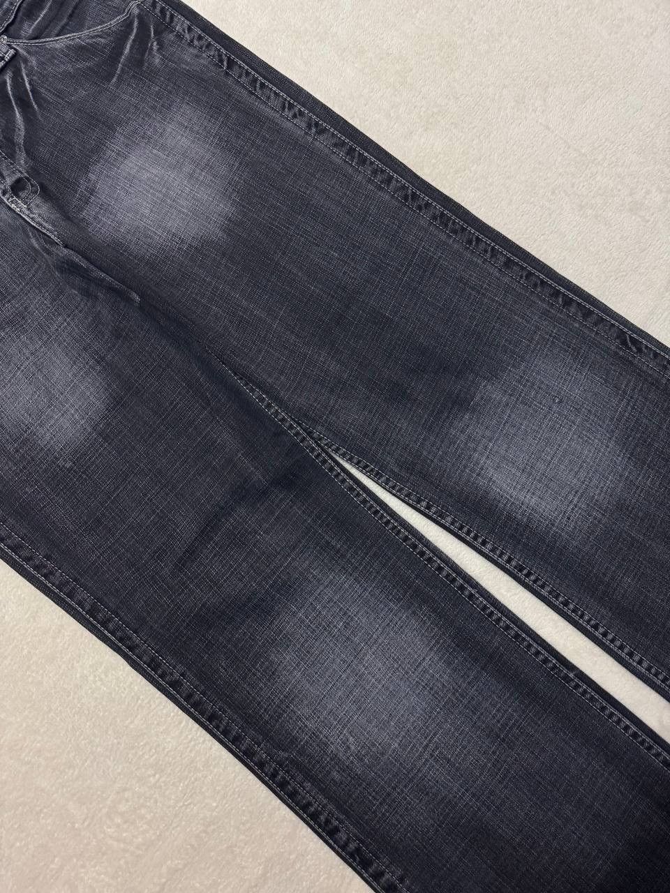 Japanese Brand FLARE 90s Style Devred Japanese Mudwash Distress Denim Jean Size US 33 - 7 Thumbnail