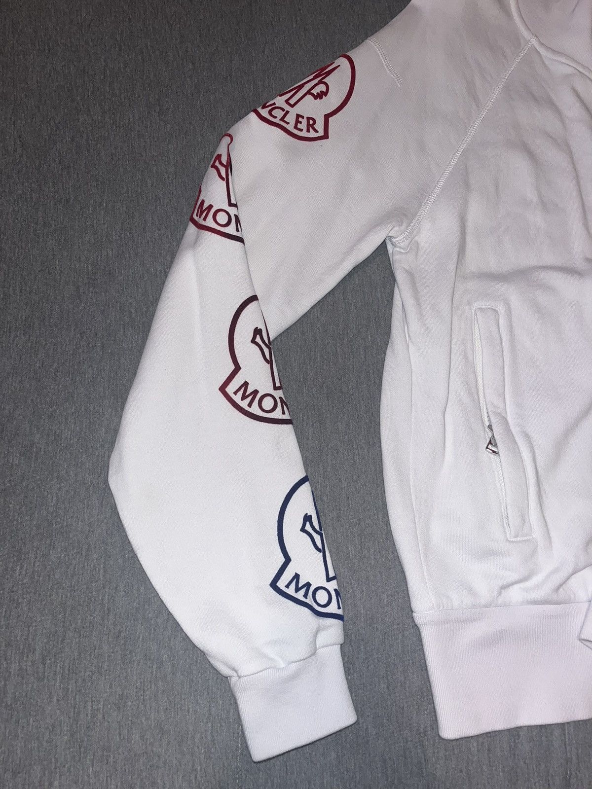 Moncler Moncler logo print track jacket Size US S / EU 44-46 / 1 - 2 Thumbnail