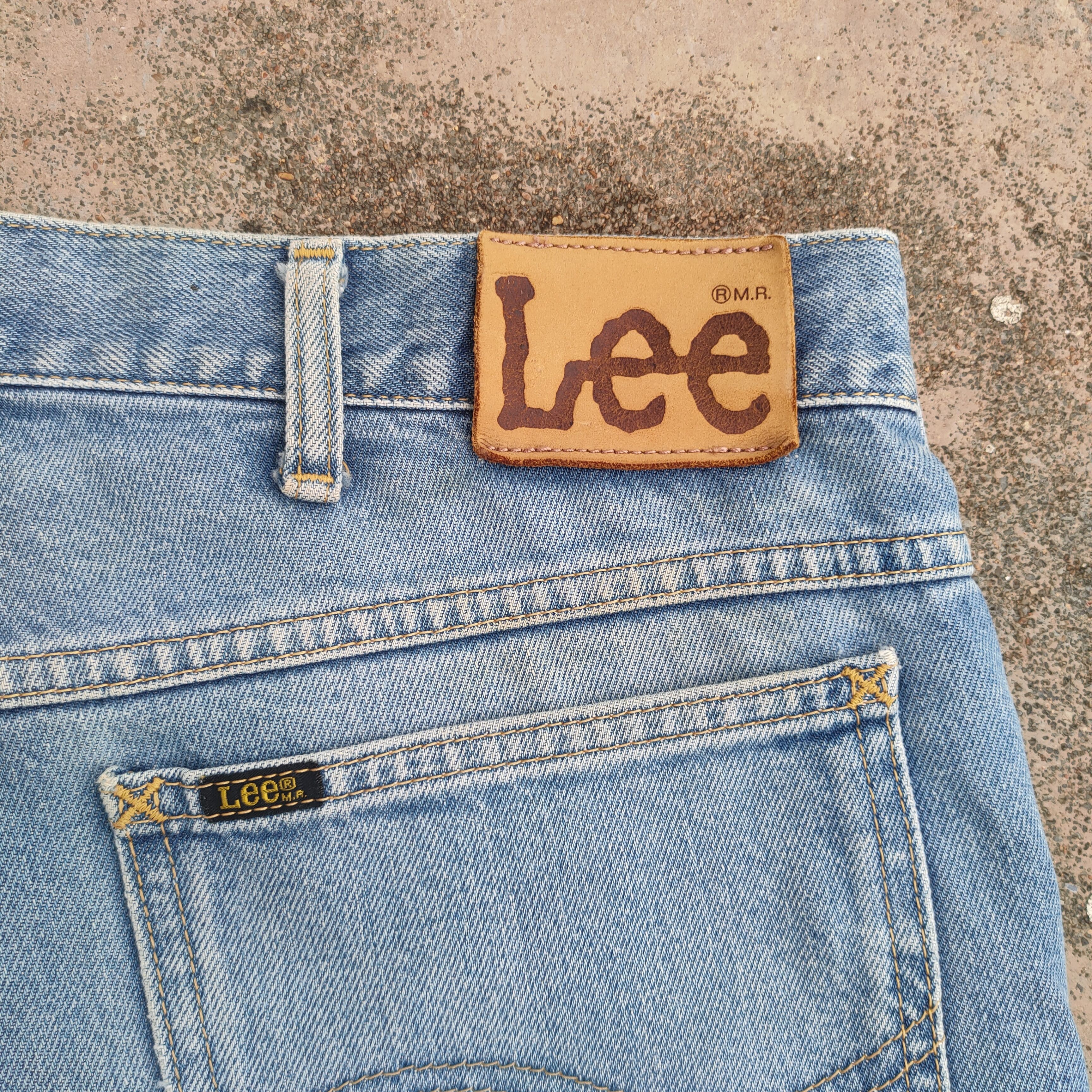 Lee VINTAGE LEE FADED DENIM JEANS PANTS Size US 33 - 10 Thumbnail