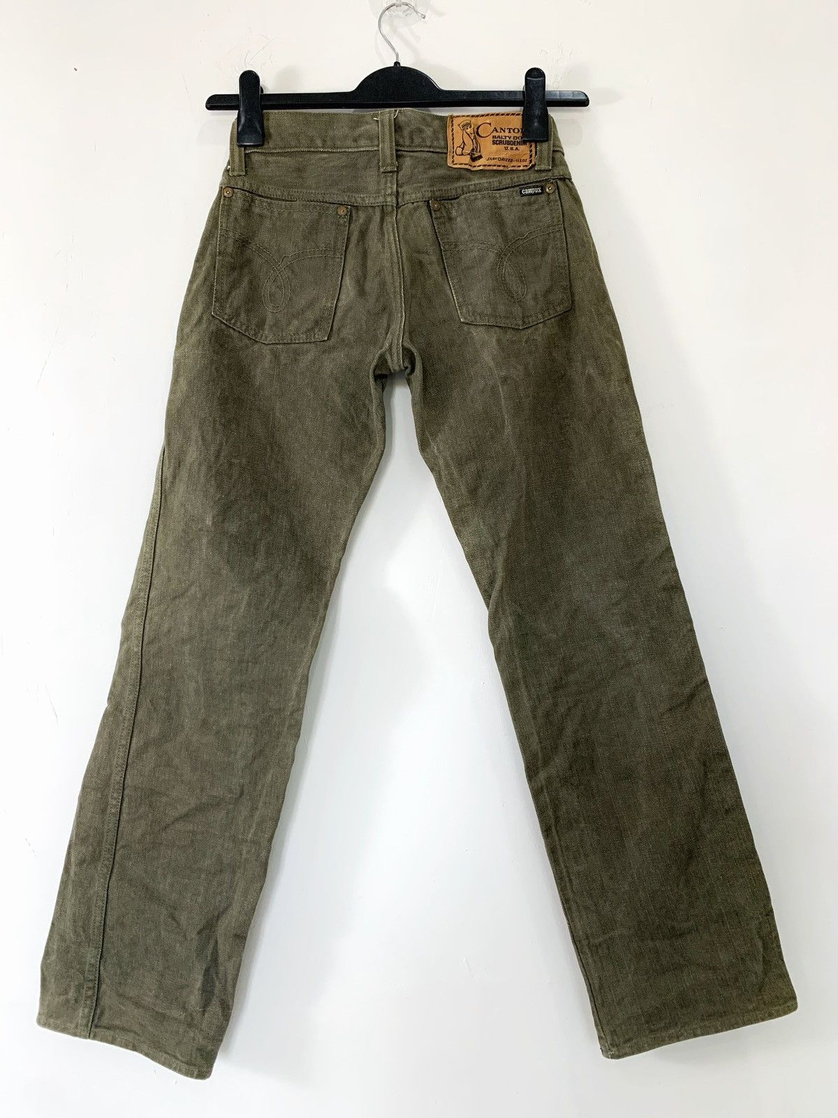 Vintage Very rare canton jeans scrubdenim saltydog sanforized Size US 27 - 2 Thumbnail