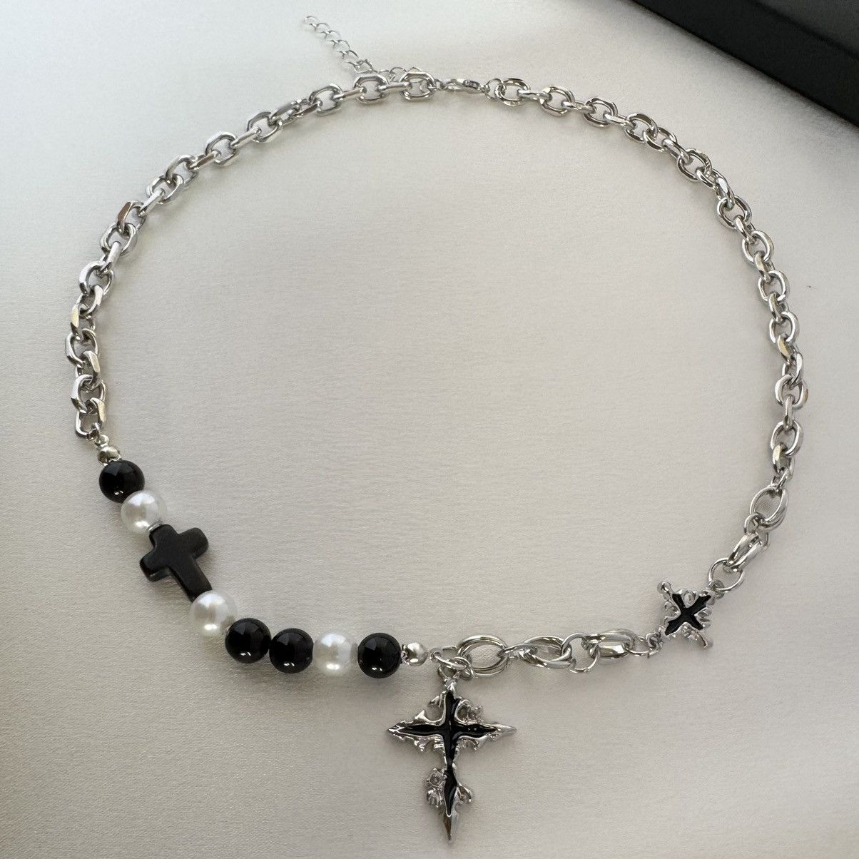 Other Cross Pendant Necklace for Men Women,Hip Hop Unisex Style Size ONE SIZE - 5 Thumbnail