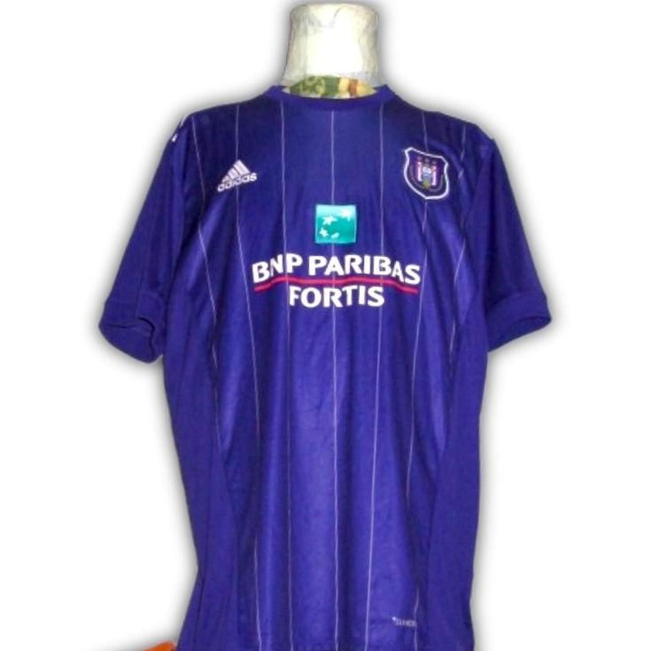 Adidas RSC Anderlecht Belgium 2017 2018 Home Shirt Jersey Size US XL / EU 56 / 4 - 1 Thumbnail