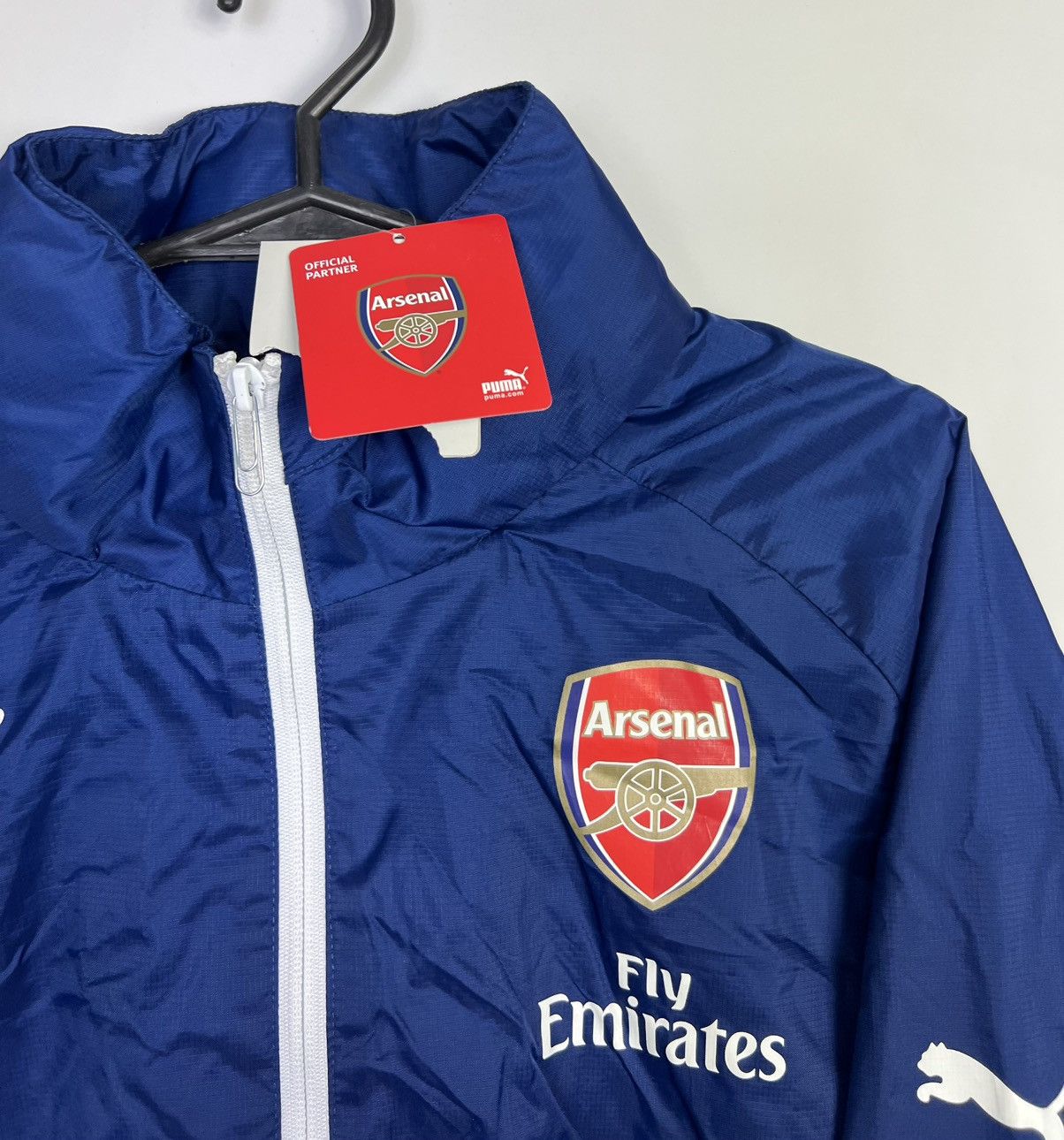 Puma Puma Arsenal London 2014/2015 Rain Jacket Football Jacket Size US L / EU 52-54 / 3 - 2 Thumbnail