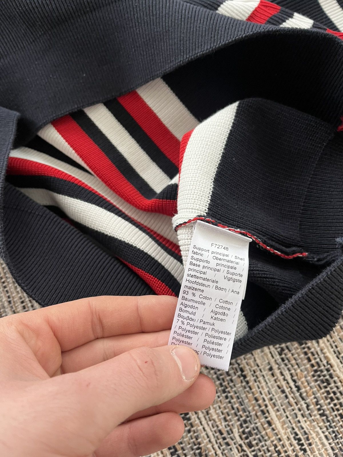Lacoste Lacoste Made in France striped Minimalistic Sweater Y2K Size US XL / EU 56 / 4 - 11 Thumbnail