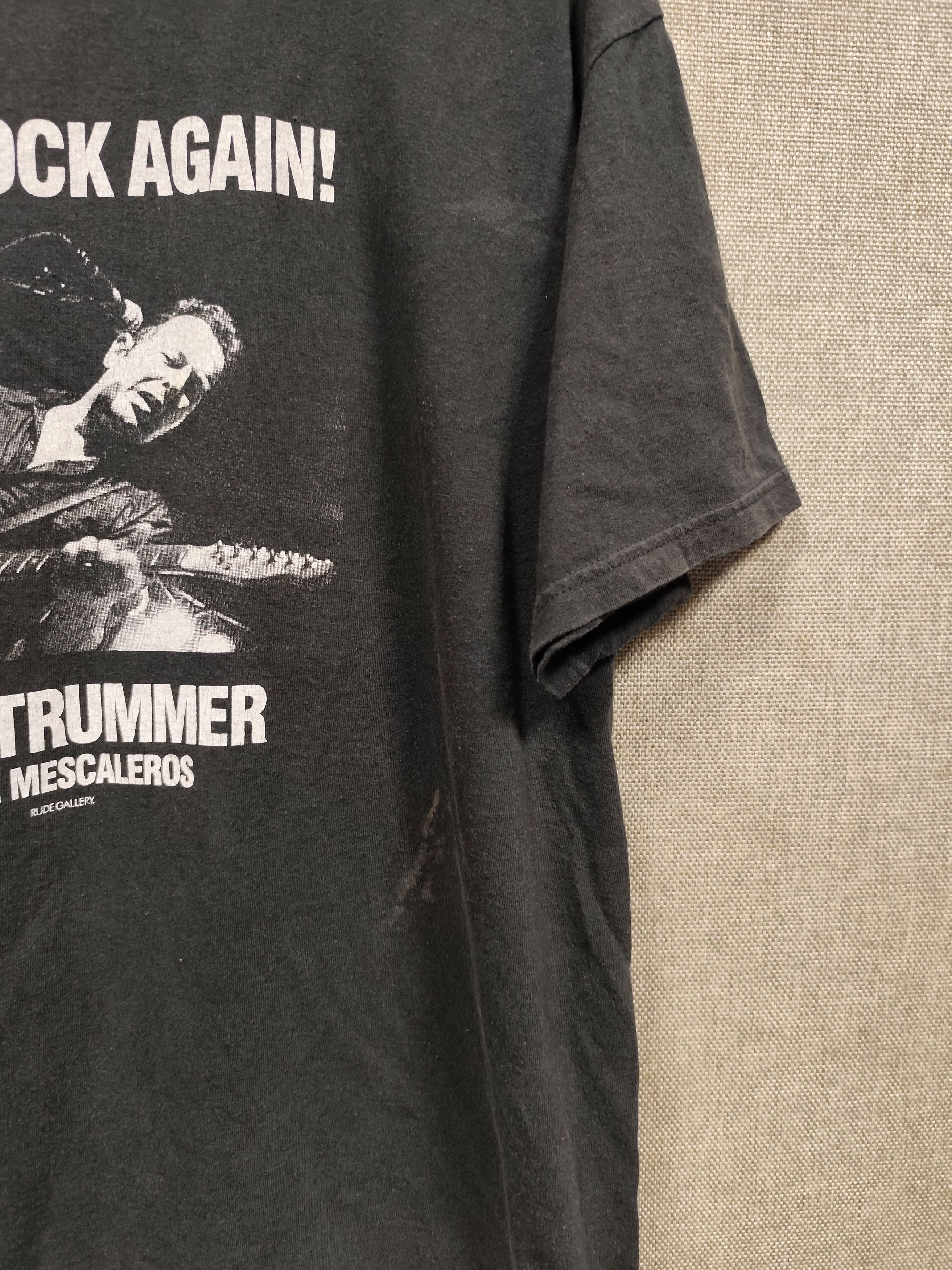 Band Tees × RUDE GALLERY T Shirt Rude Gallery Joe Strummer Size US L / EU 52-54 / 3 - 7 Thumbnail